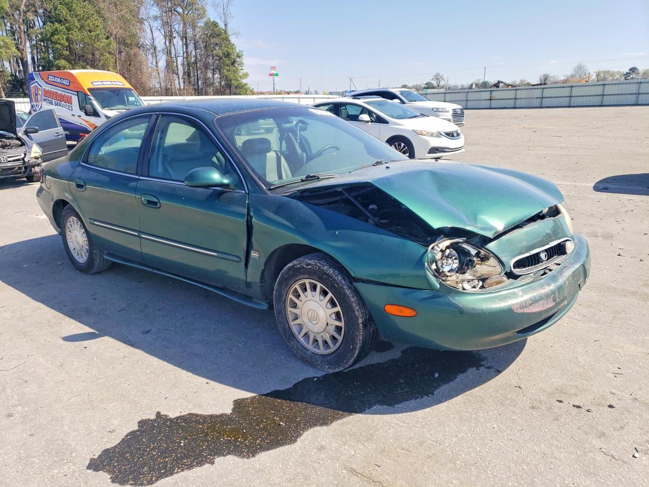 1999 Mercury Sable Ls Зеленый vin: 1MEFM53S9XA631230