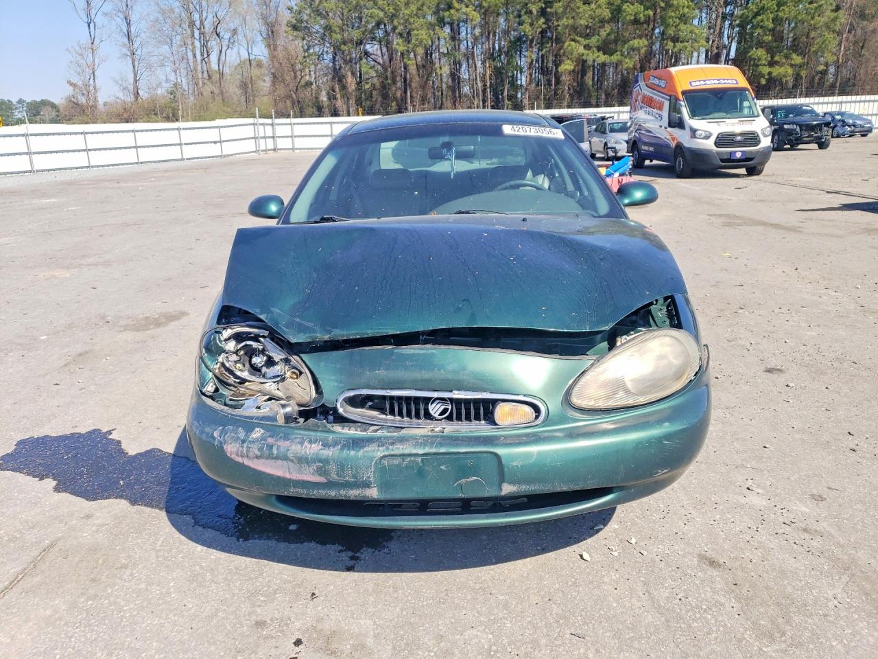 1999 Mercury Sable Ls Зеленый vin: 1MEFM53S9XA631230