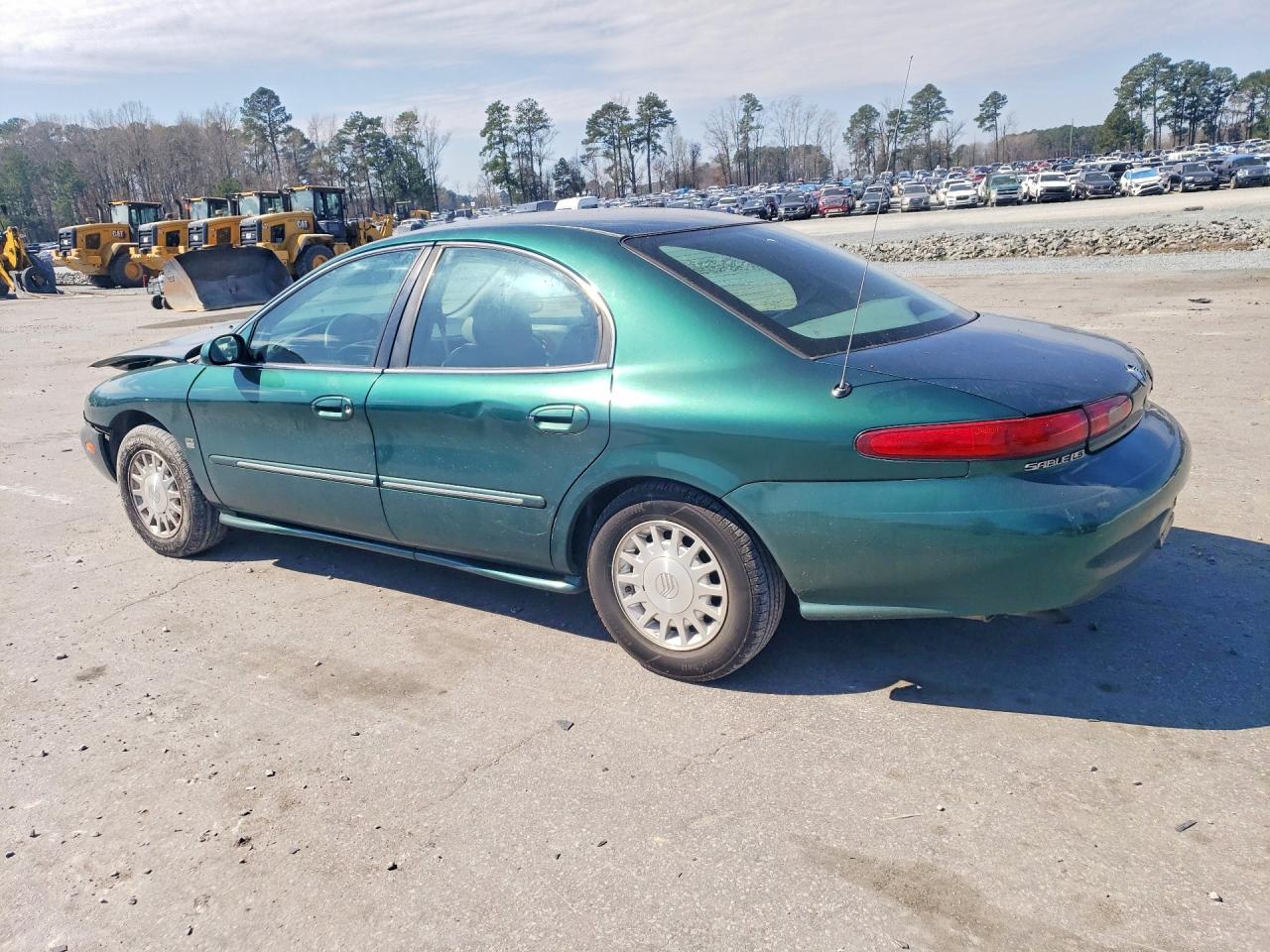 1999 Mercury Sable Ls Зеленый vin: 1MEFM53S9XA631230