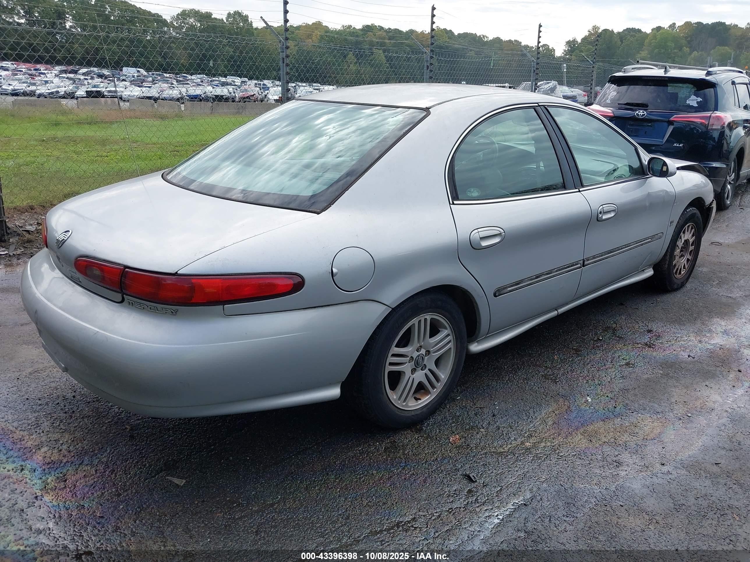 1999 Mercury Sable Ls Серебряный vin: 1MEFM53S9XA653728