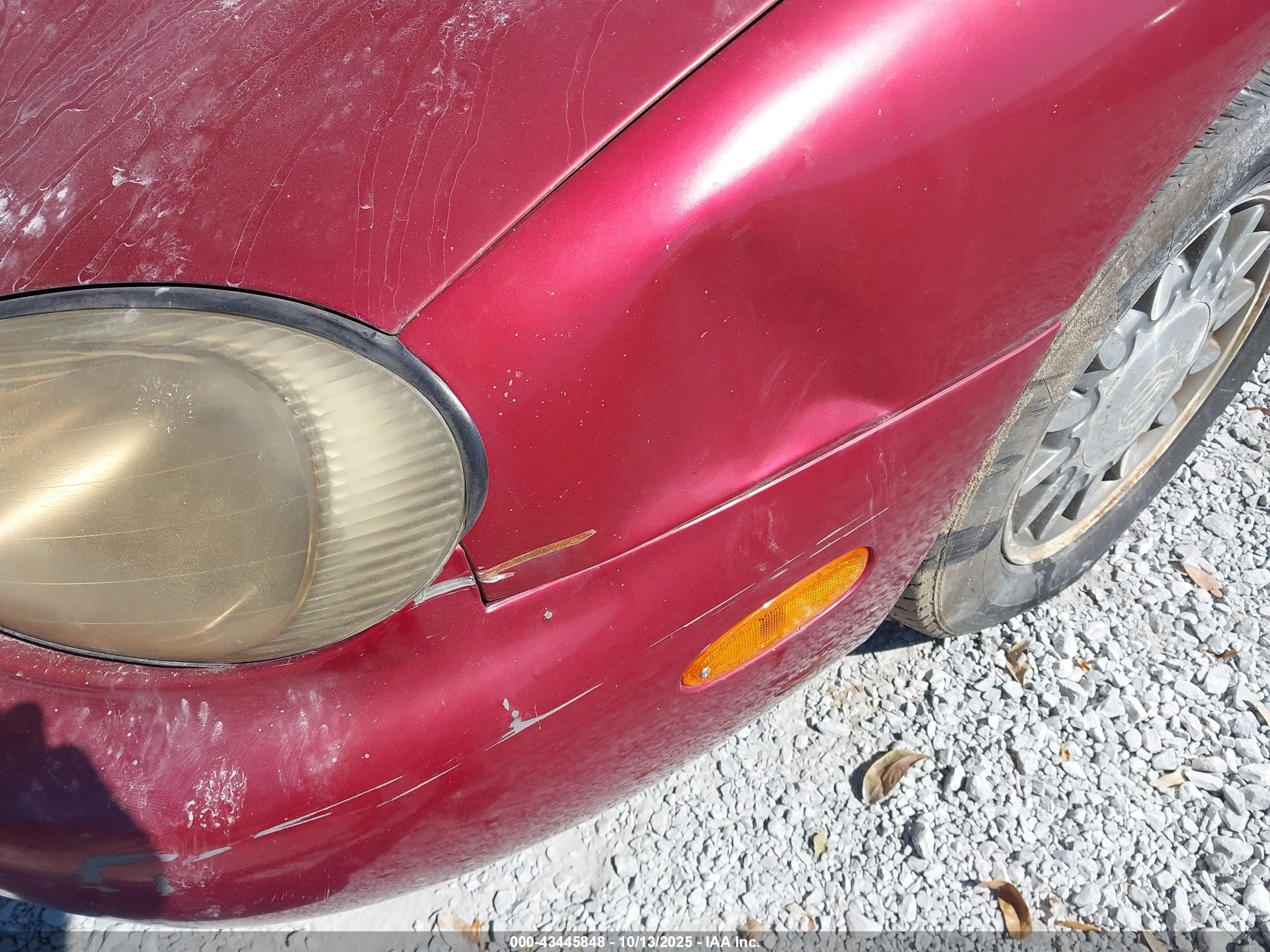 1998 Mercury Sable Ls Red vin: 1MEFM53SXWG634438