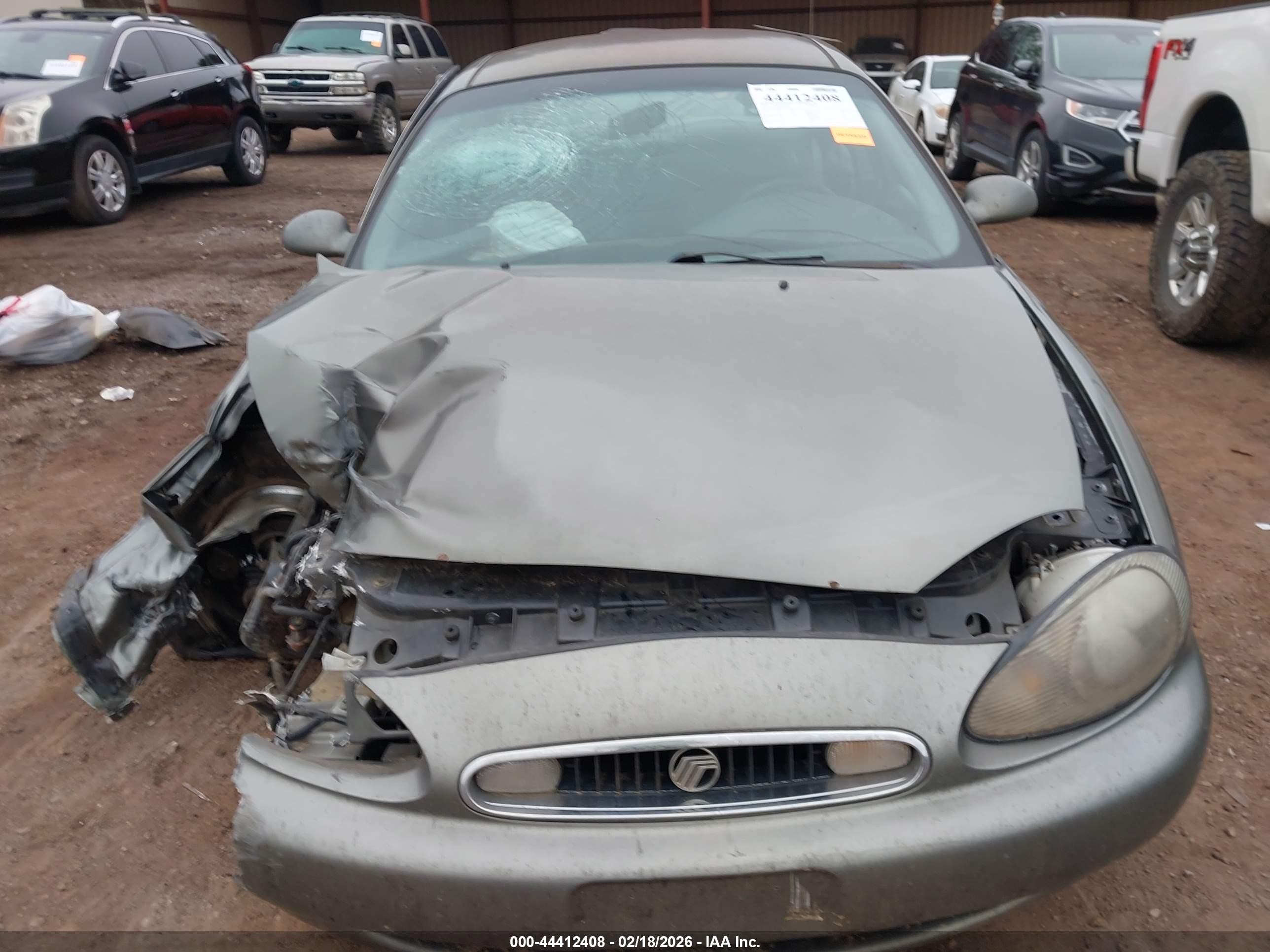 1999 Mercury Sable Ls Серый vin: 1MEFM53U0XG639246