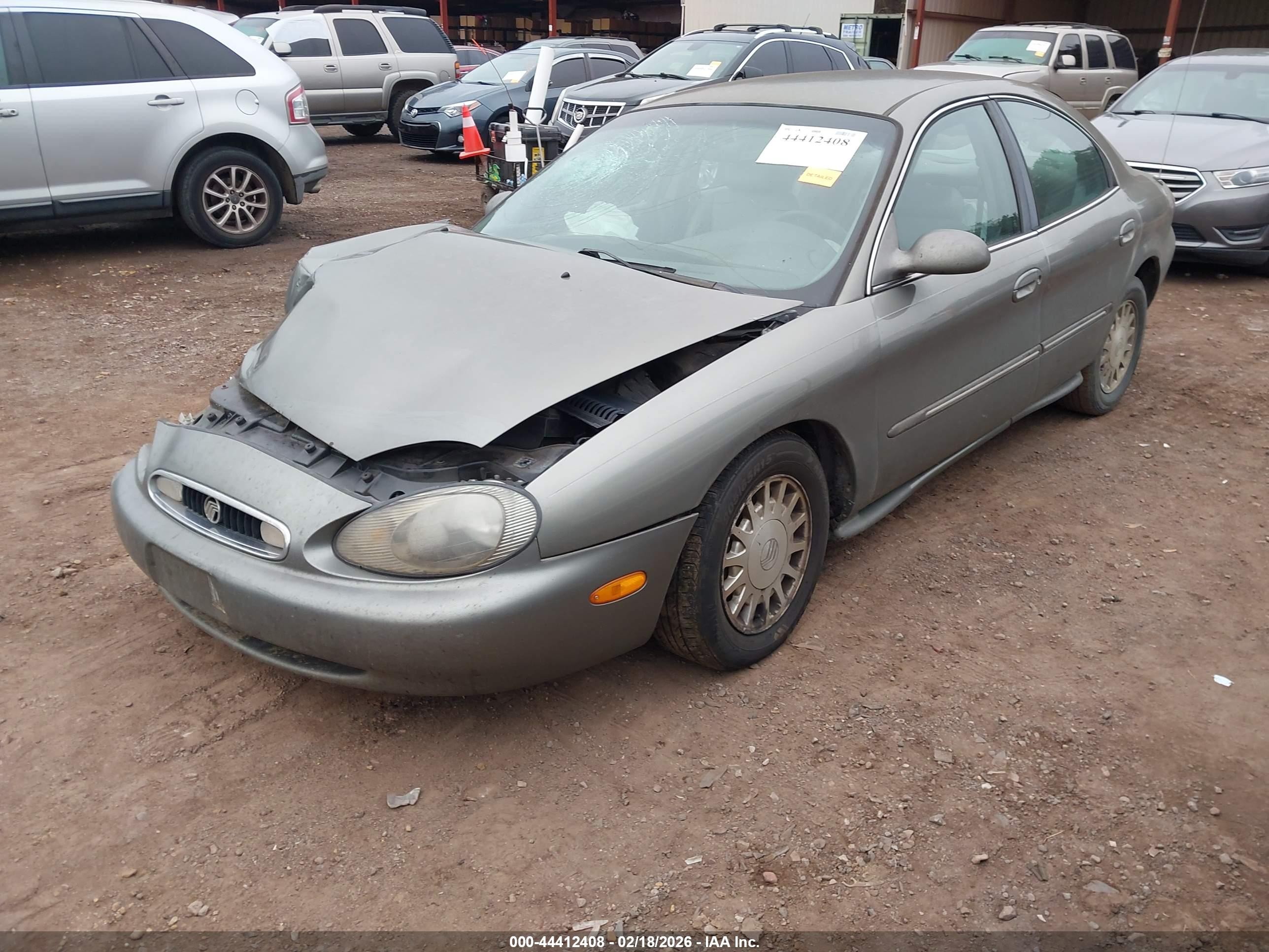 1999 Mercury Sable Ls Серый vin: 1MEFM53U0XG639246
