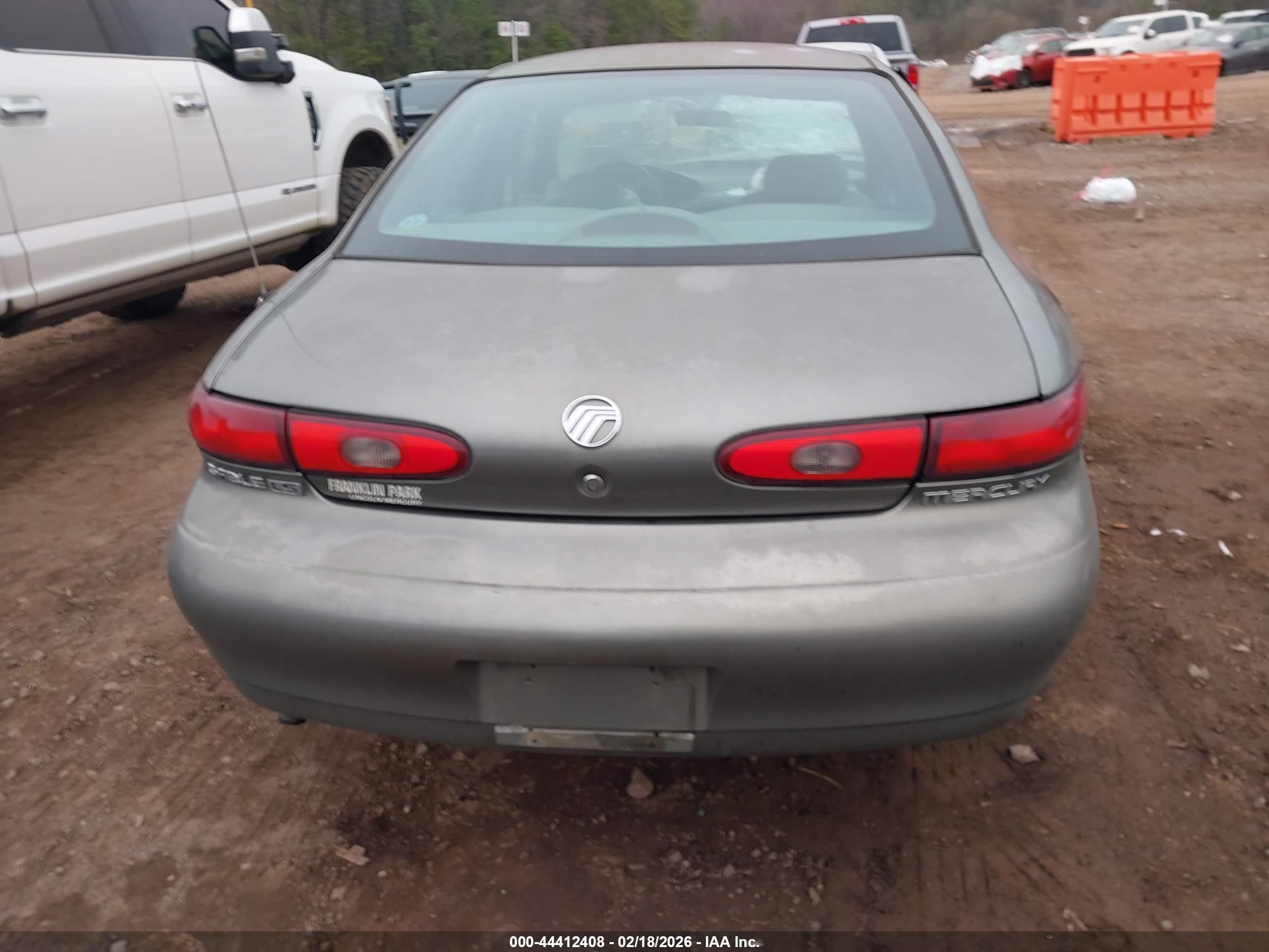1999 Mercury Sable Ls Серый vin: 1MEFM53U0XG639246