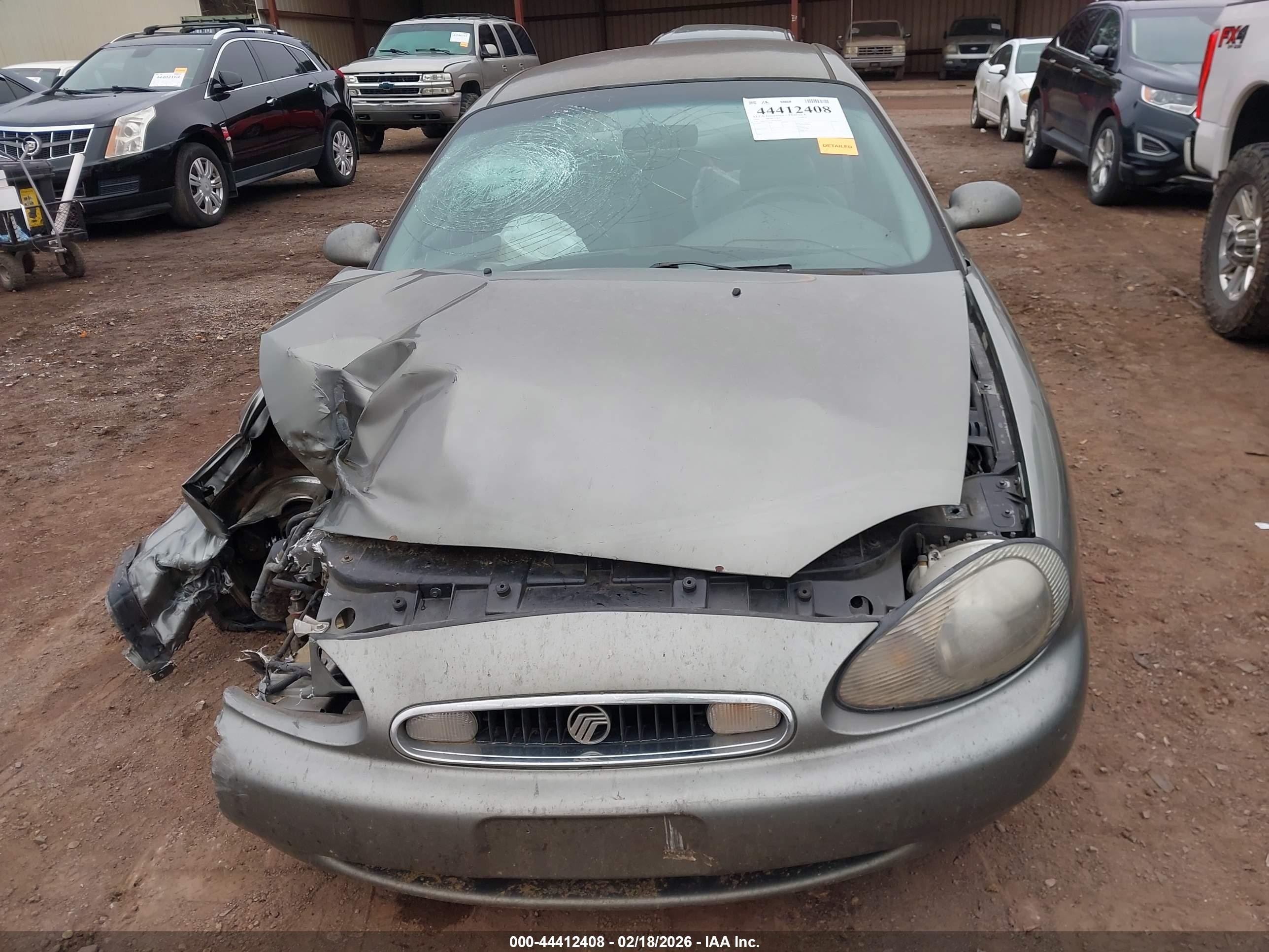 1999 Mercury Sable Ls Серый vin: 1MEFM53U0XG639246