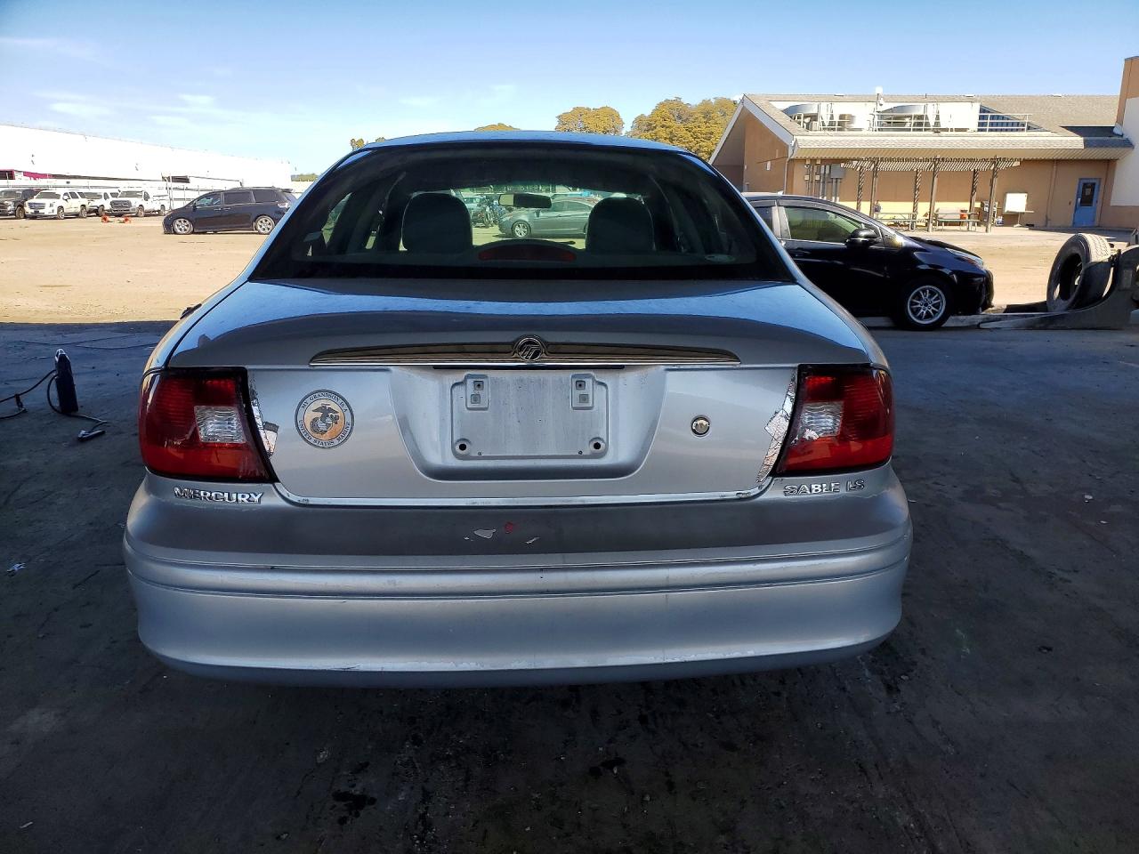 2001 Mercury Sable Ls Silver vin: 1MEFM53U81G623738
