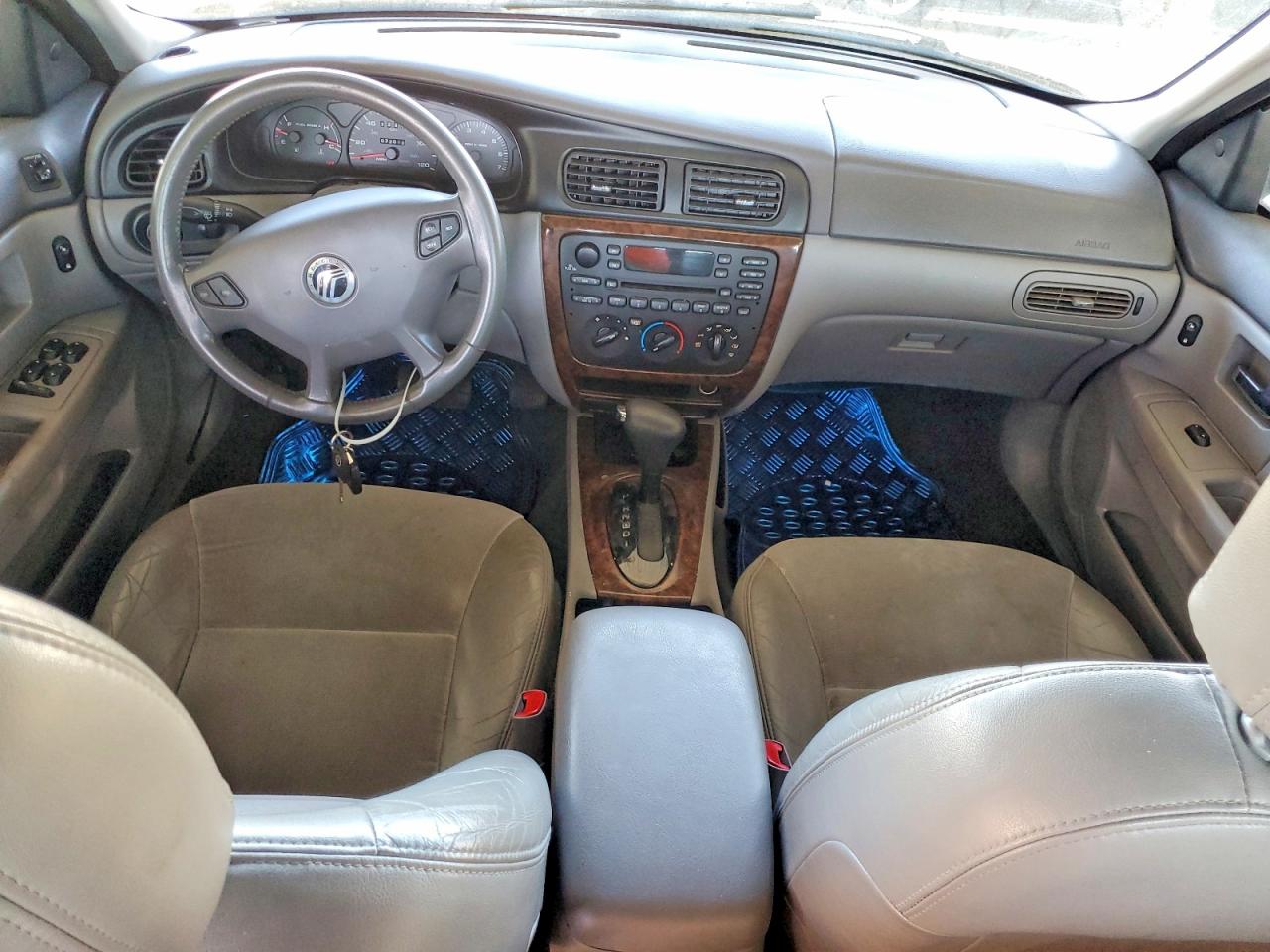 2001 Mercury Sable Ls Silver vin: 1MEFM53U81G623738