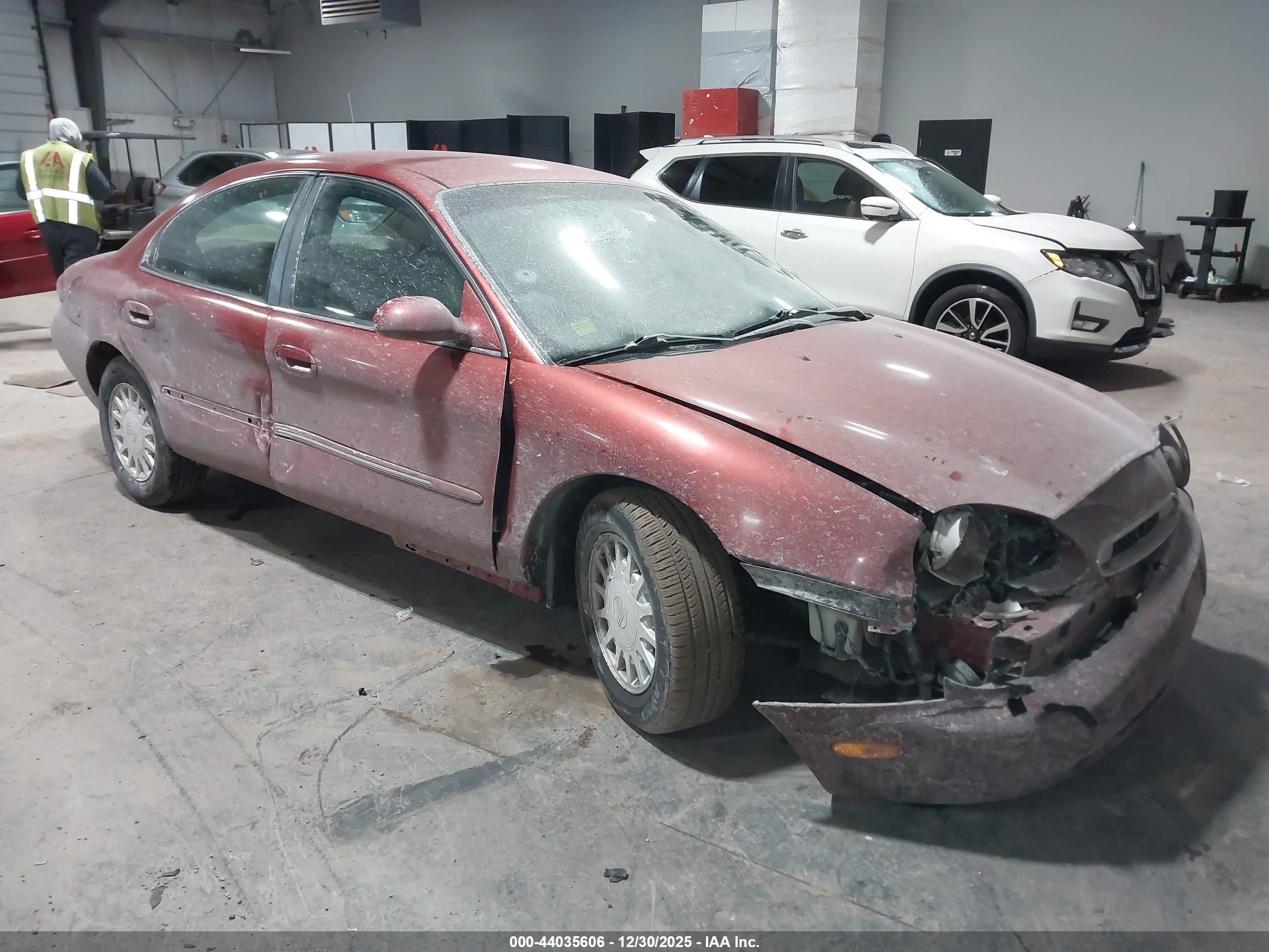 1999 Mercury Sable Ls Красный vin: 1MEFM53U8XA616574