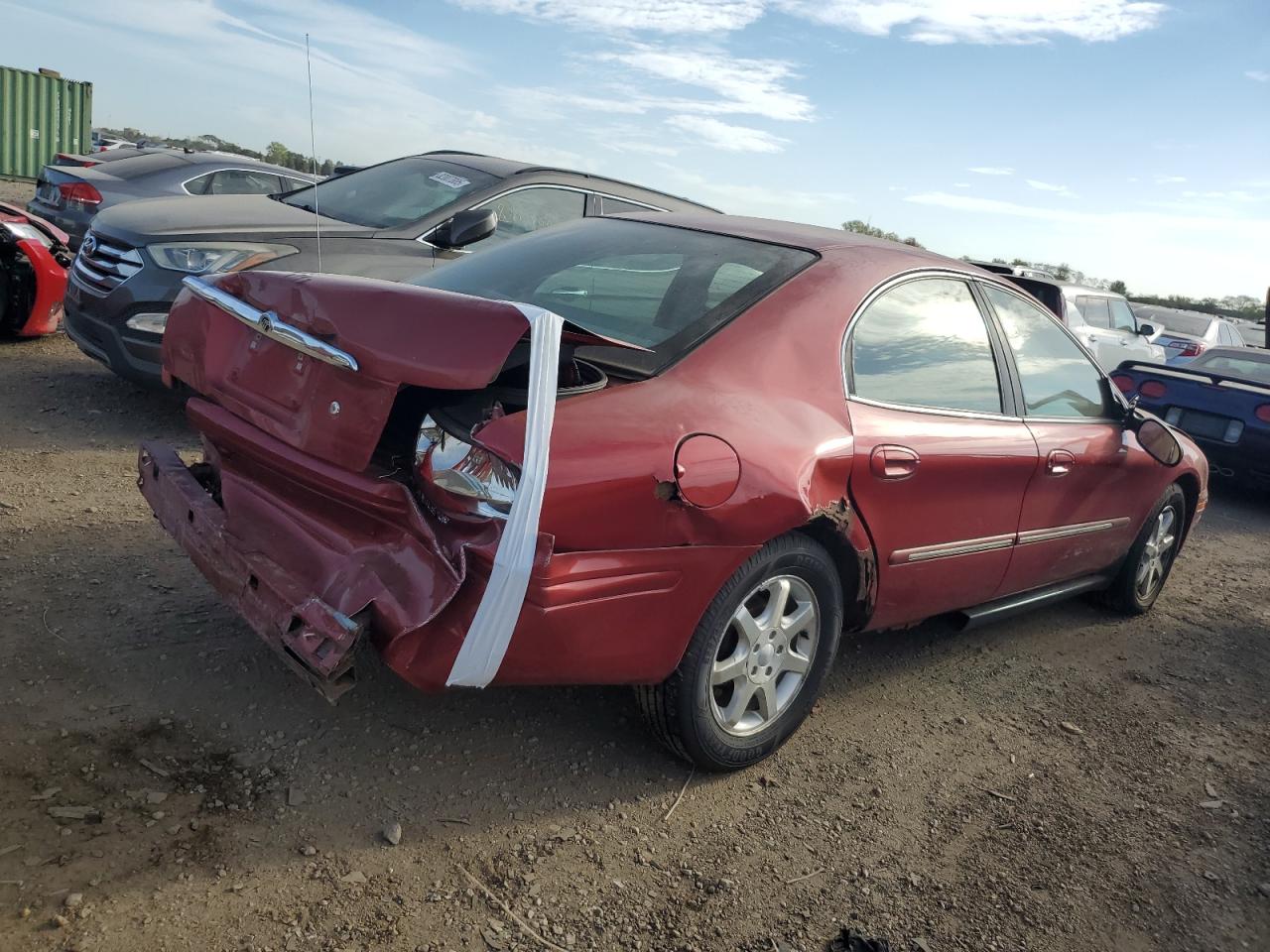 2001 Mercury Sable Ls Red vin: 1MEFM53UX1A623694