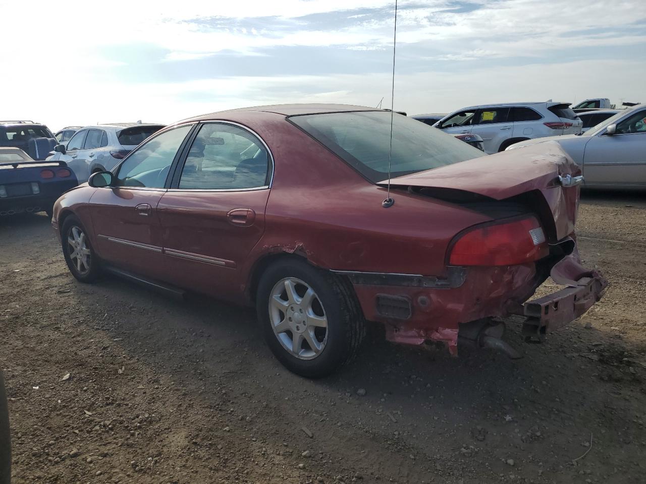 2001 Mercury Sable Ls Red vin: 1MEFM53UX1A623694