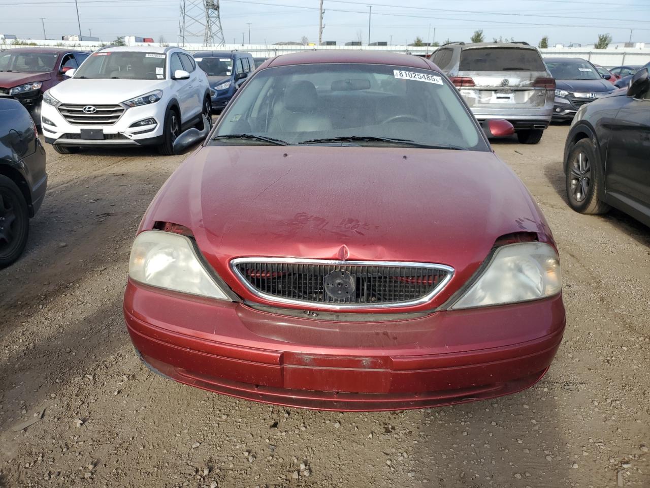 2001 Mercury Sable Ls Red vin: 1MEFM53UX1A623694