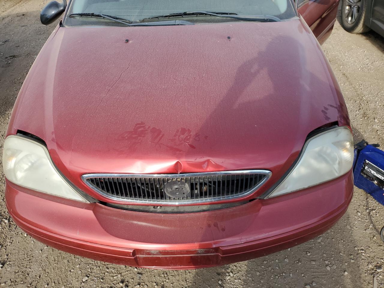 2001 Mercury Sable Ls Red vin: 1MEFM53UX1A623694