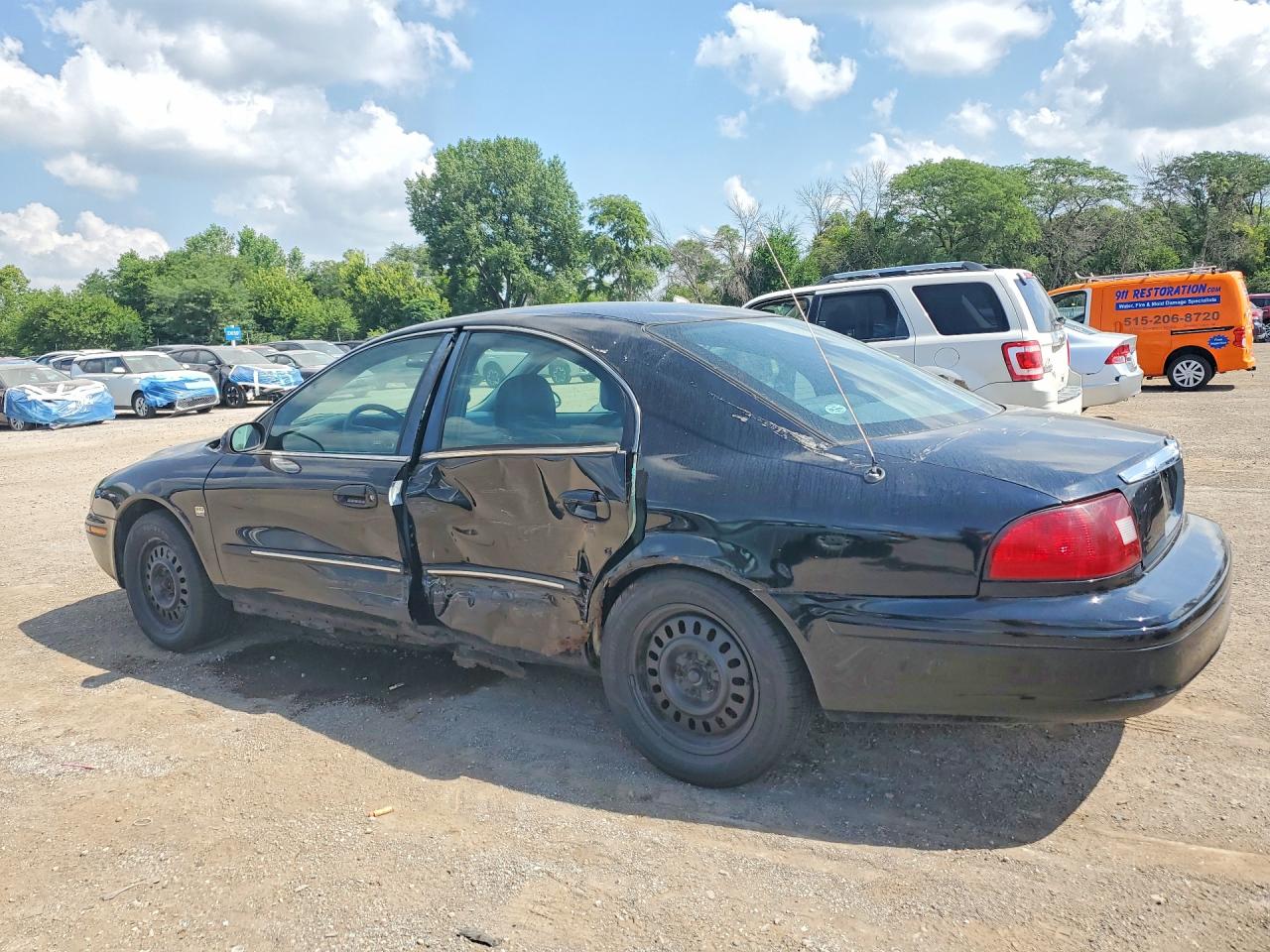 2001 Mercury Sable Ls Premium Черный vin: 1MEFM55S01G646359