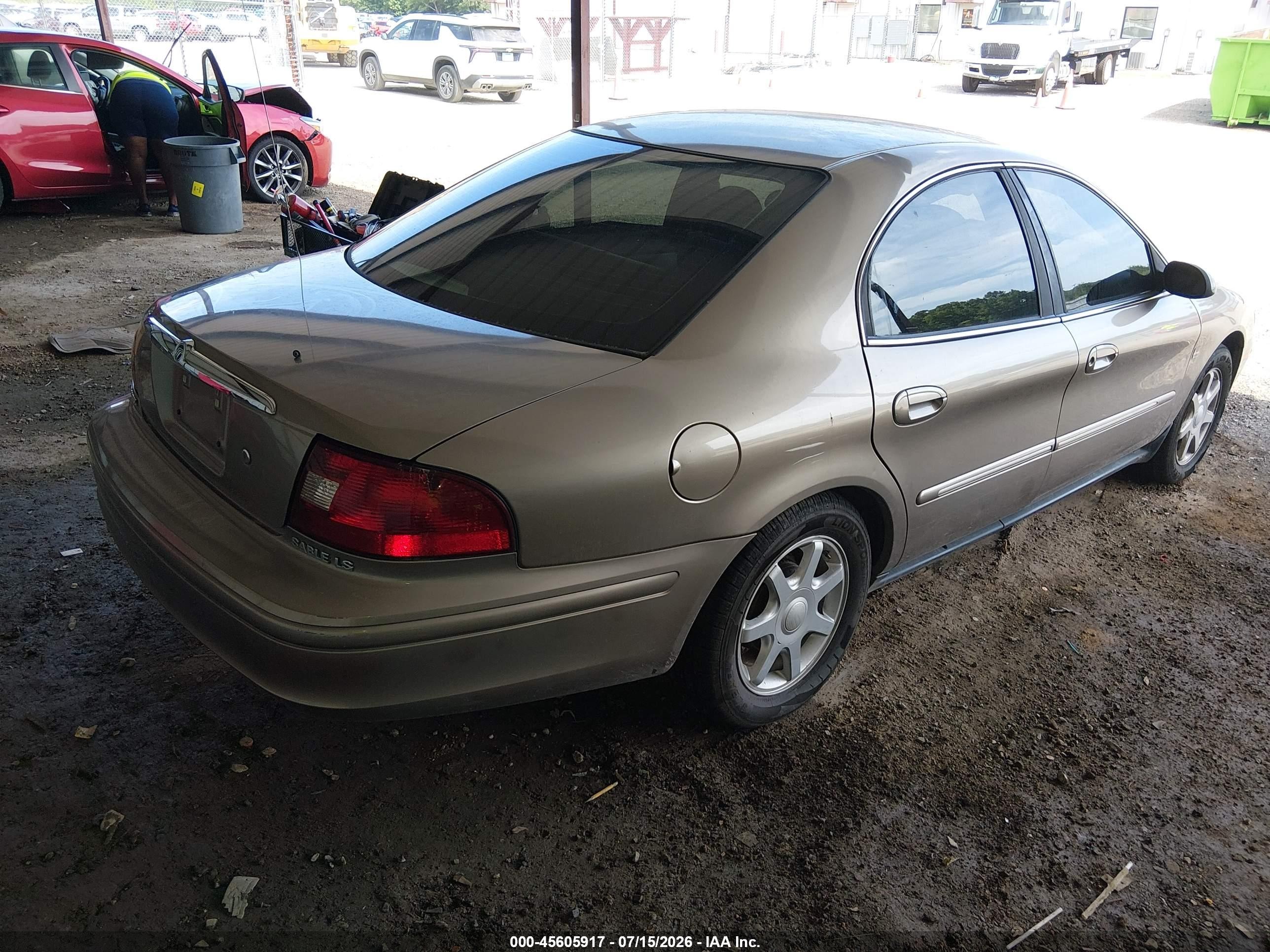 2003 Mercury Sable Ls Premium Brown vin: 1MEFM55S03A616705