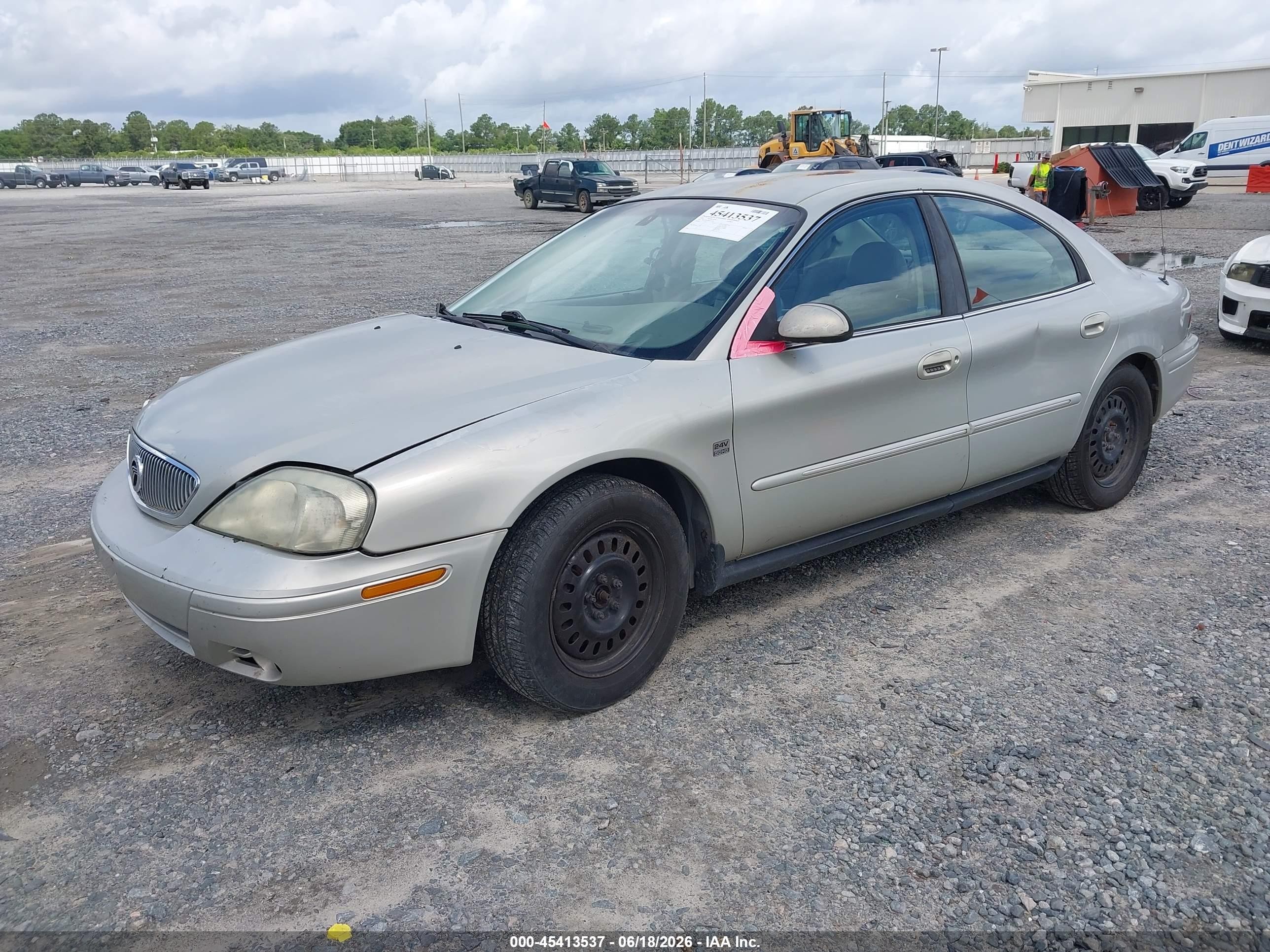 2004 Mercury Sable Ls Premium Серебряный vin: 1MEFM55S04A617936