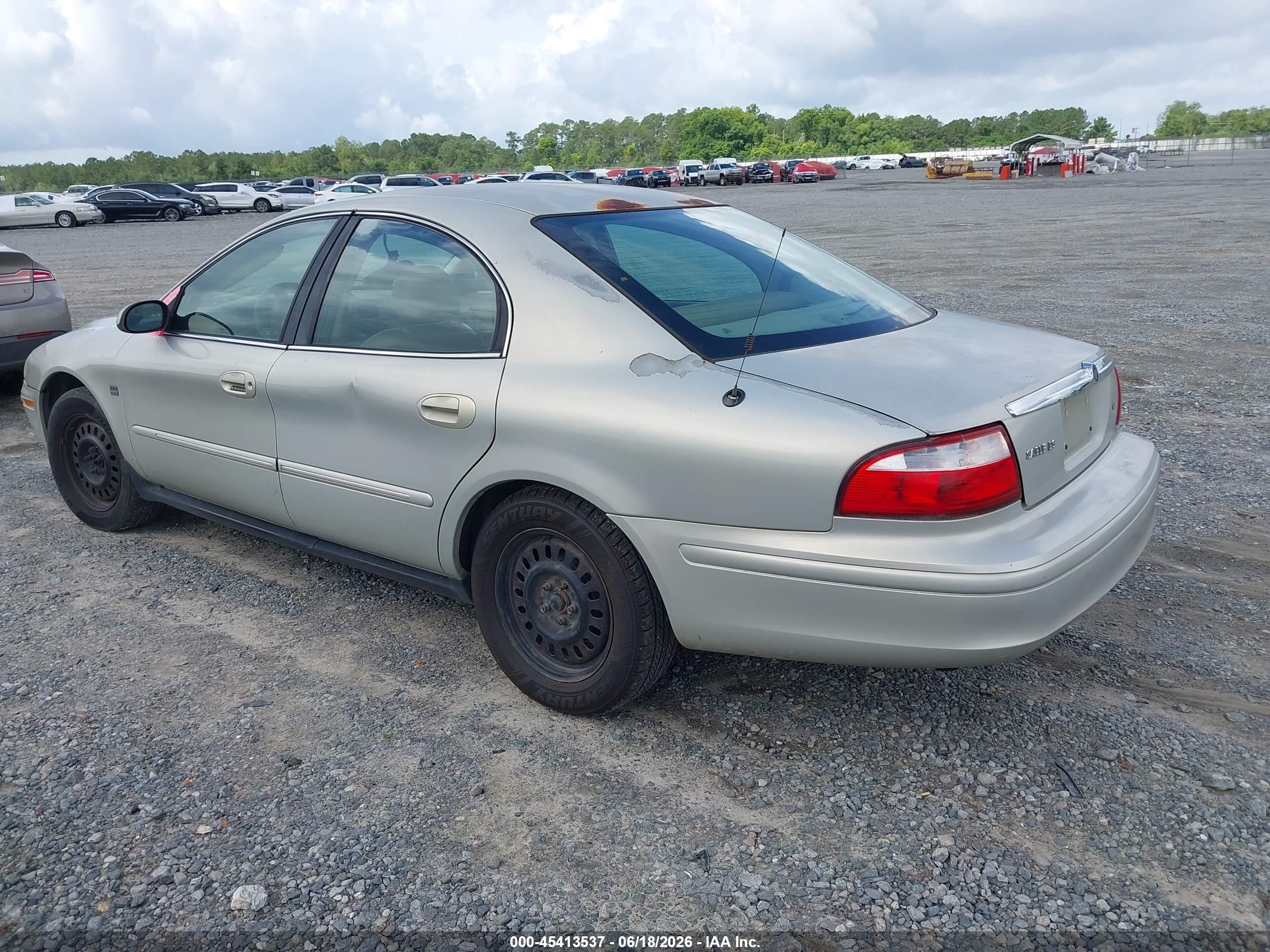 2004 Mercury Sable Ls Premium Серебряный vin: 1MEFM55S04A617936