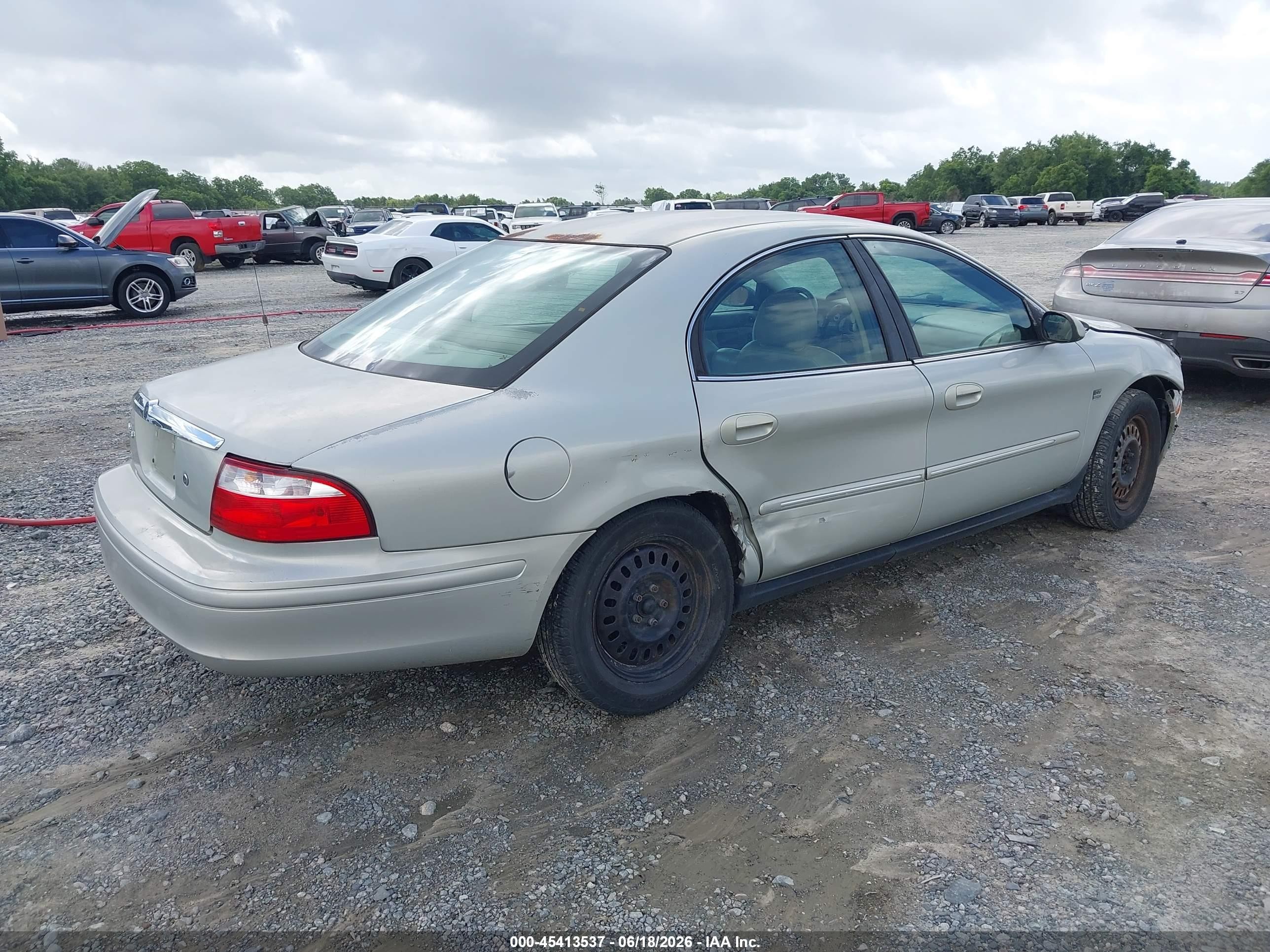 2004 Mercury Sable Ls Premium Серебряный vin: 1MEFM55S04A617936