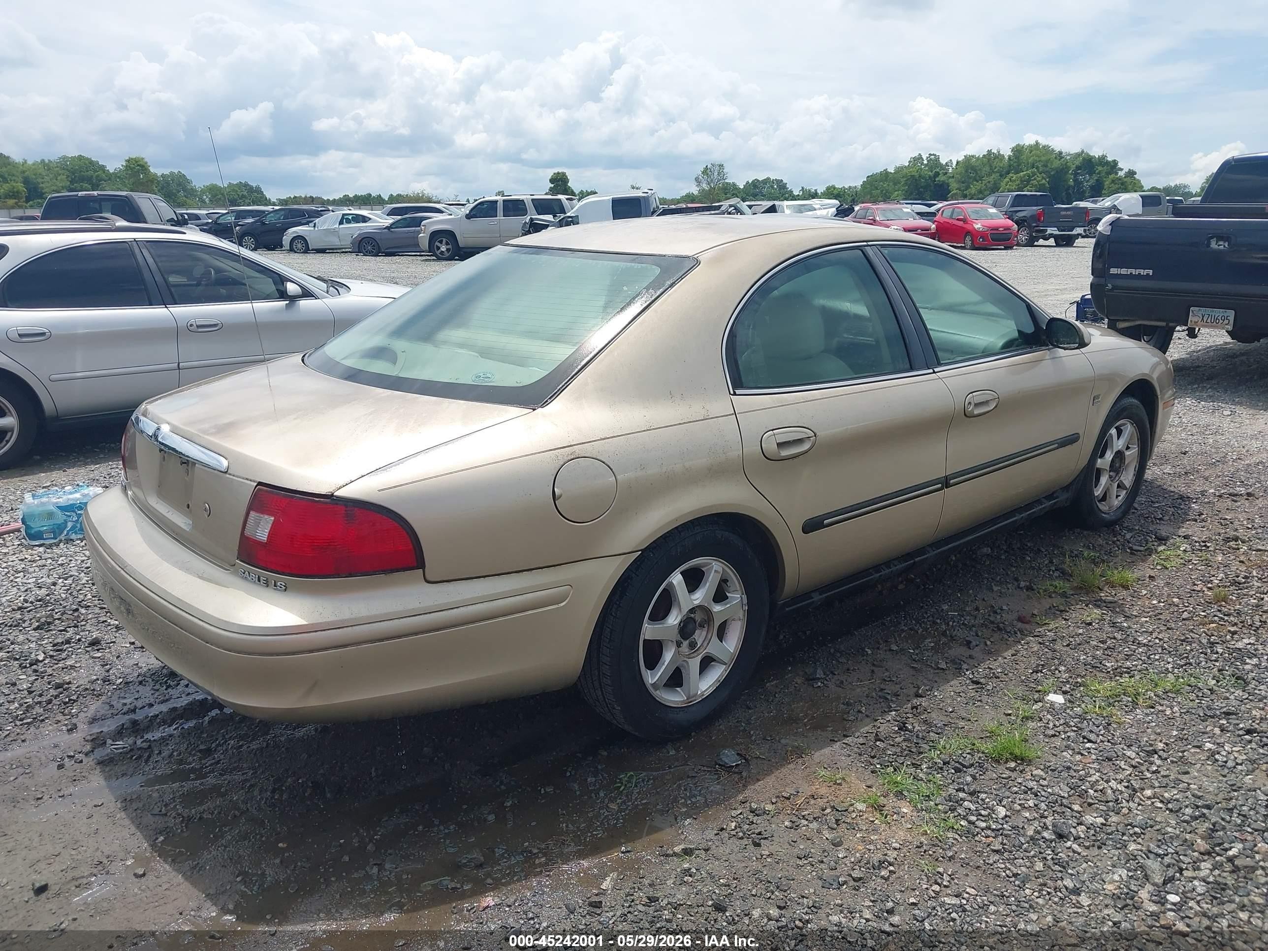2000 Mercury Sable Ls Premium Gold vin: 1MEFM55S0YG629958