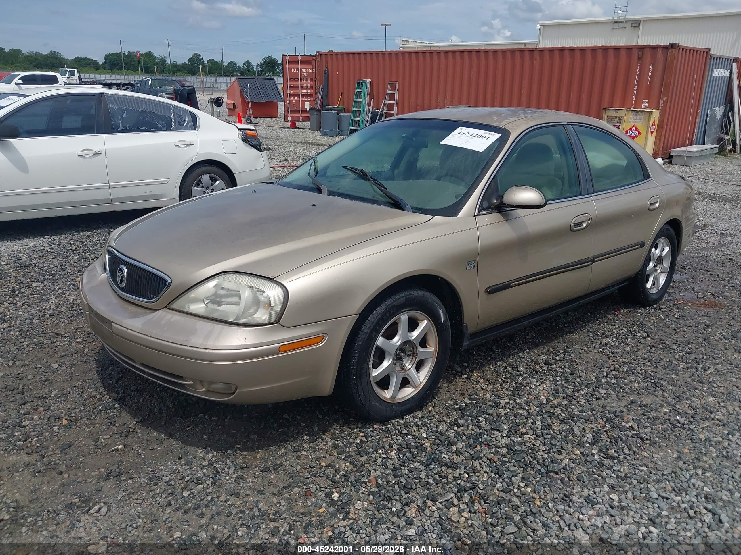 2000 Mercury Sable Ls Premium Gold vin: 1MEFM55S0YG629958