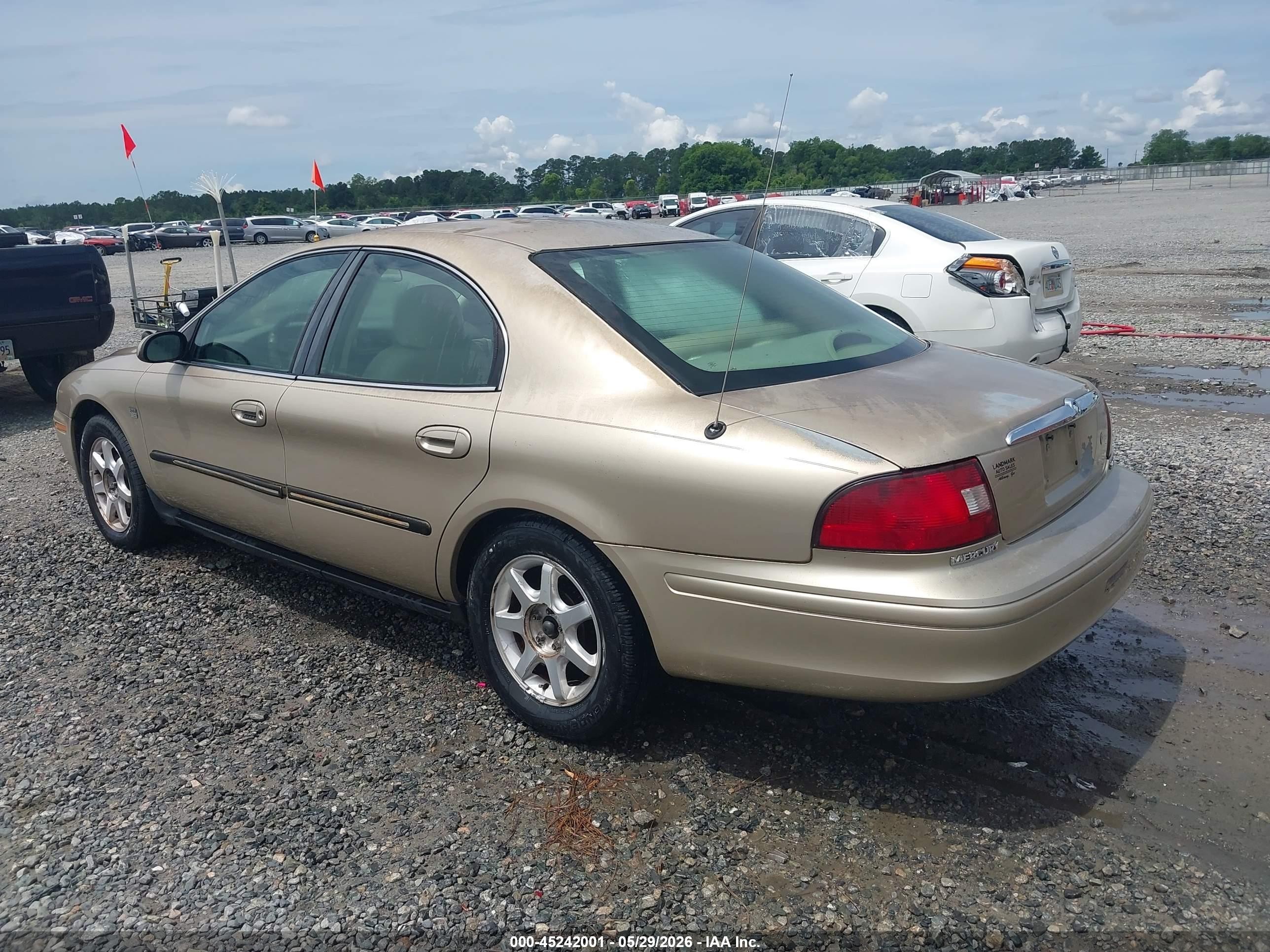 2000 Mercury Sable Ls Premium Gold vin: 1MEFM55S0YG629958