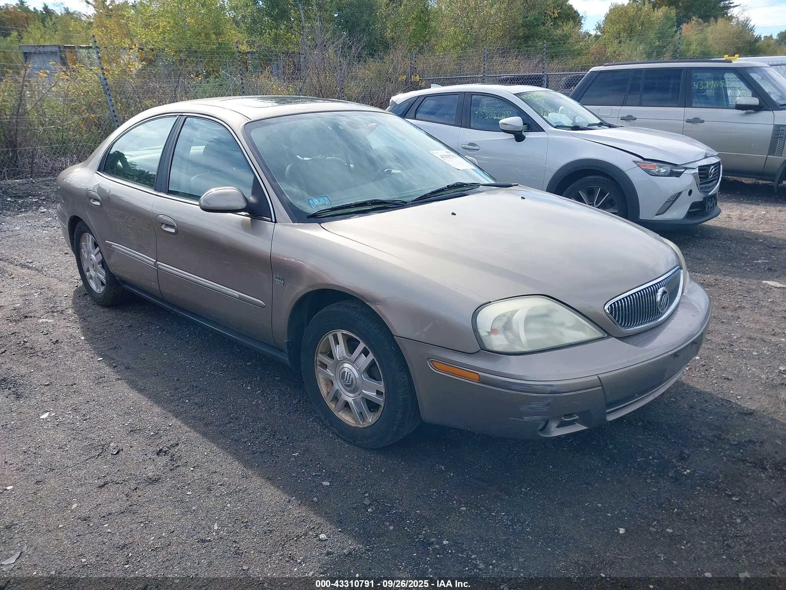 2004 Mercury Sable Ls Premium Gold vin: 1MEFM55S14G601726