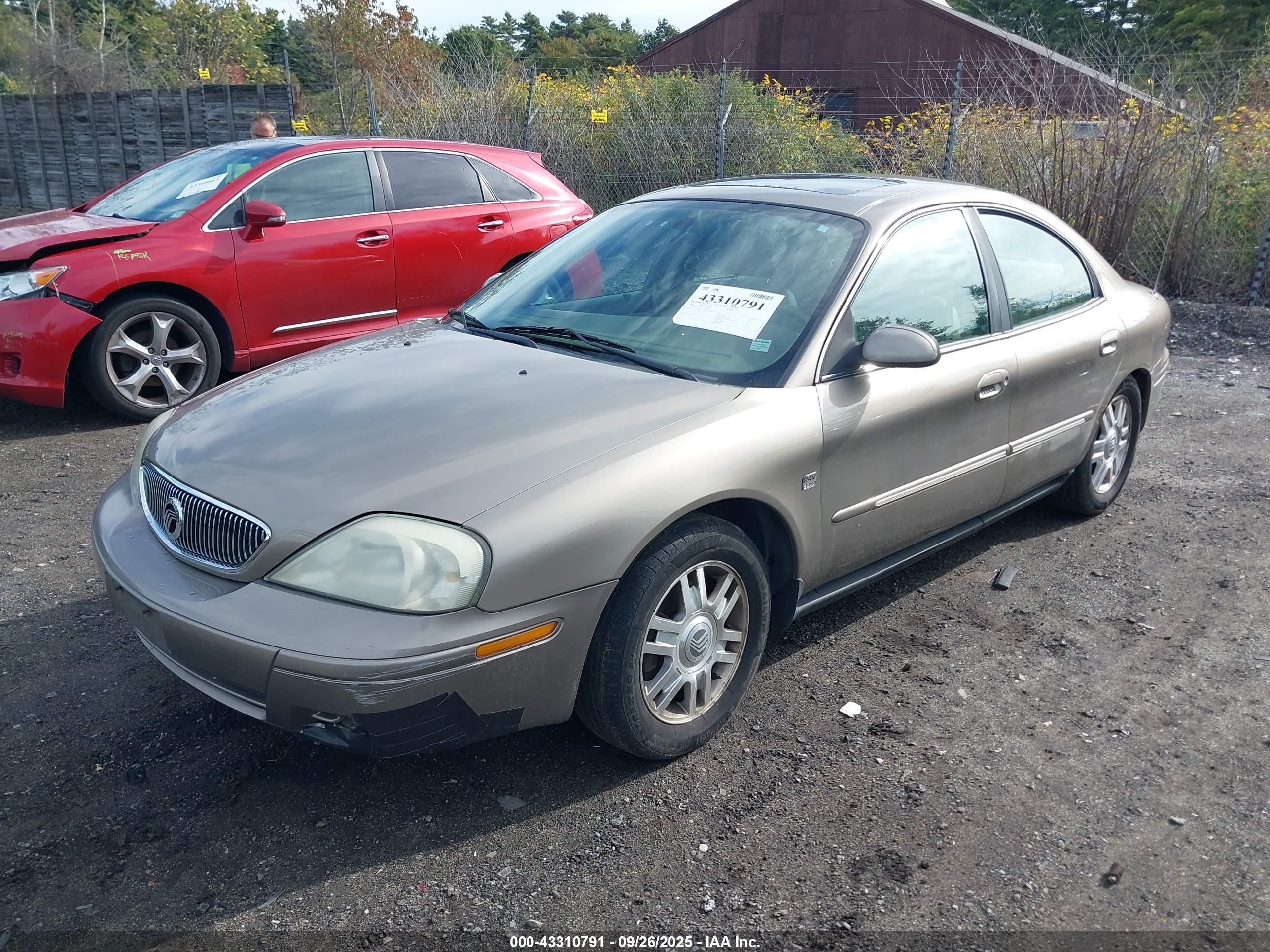 2004 Mercury Sable Ls Premium Gold vin: 1MEFM55S14G601726