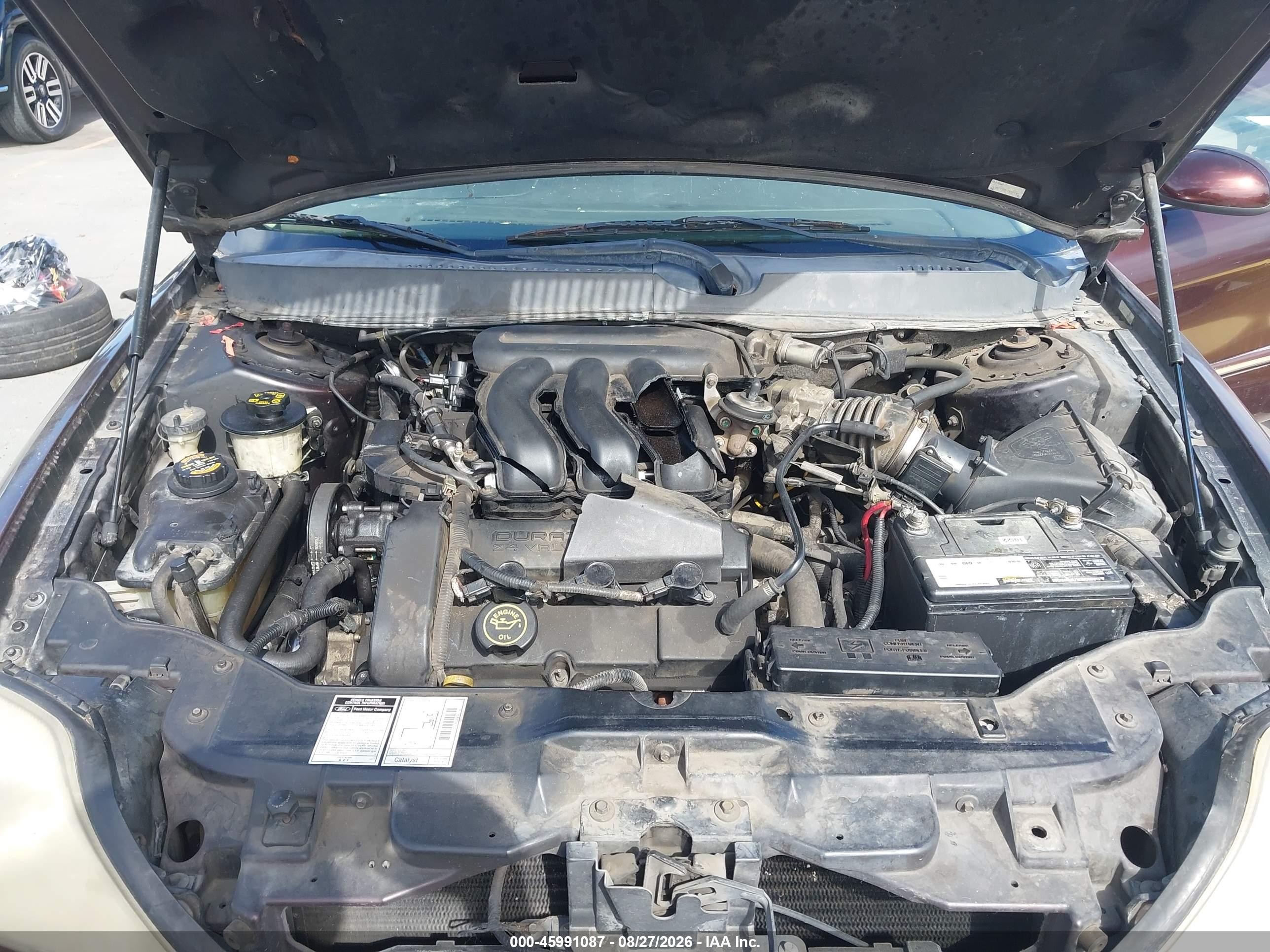 2000 Mercury Sable Ls Premium Burgundy vin: 1MEFM55S1YG640564