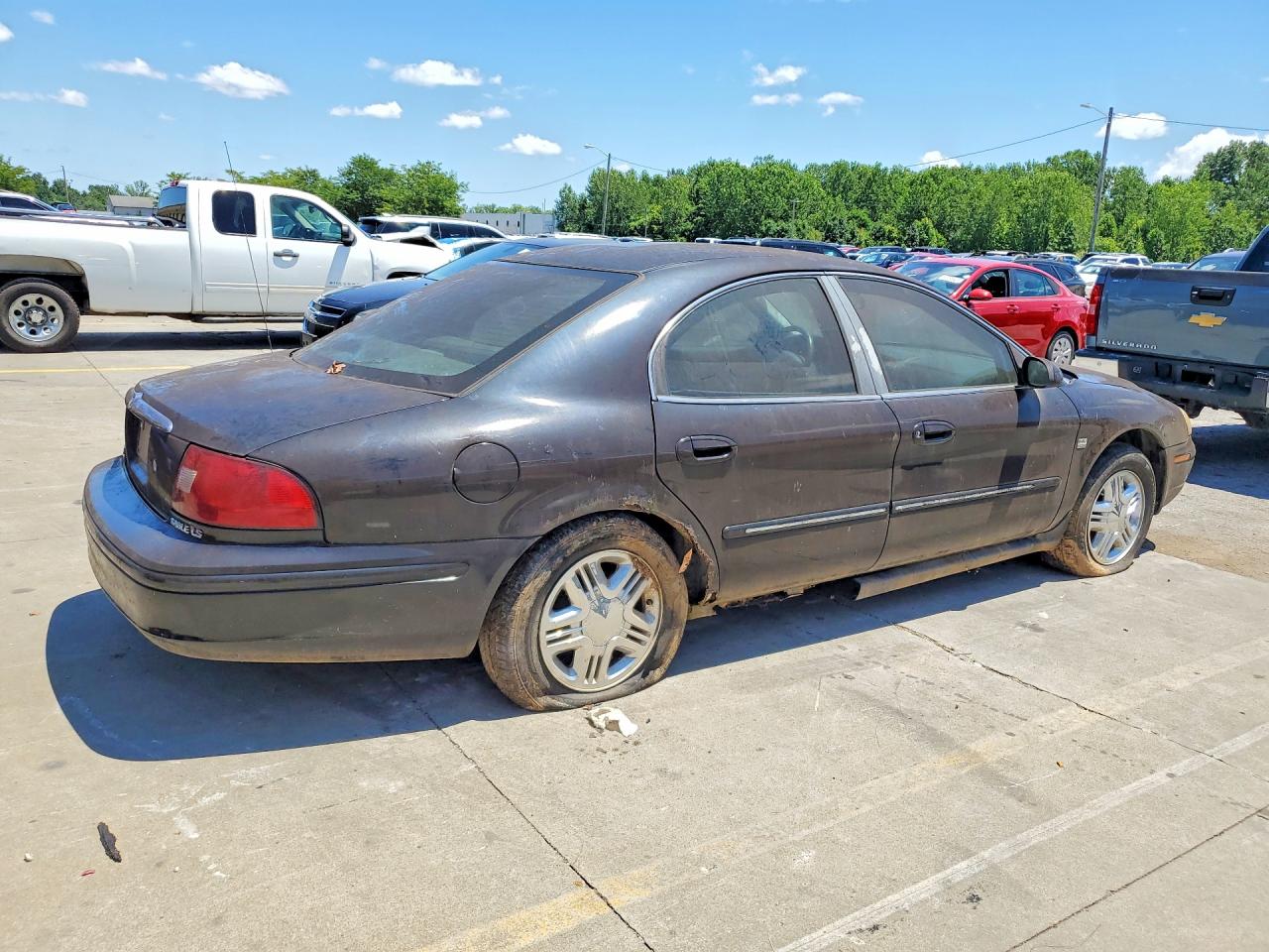 2004 Mercury Sable Black vin: 1MEFM55S21G611497