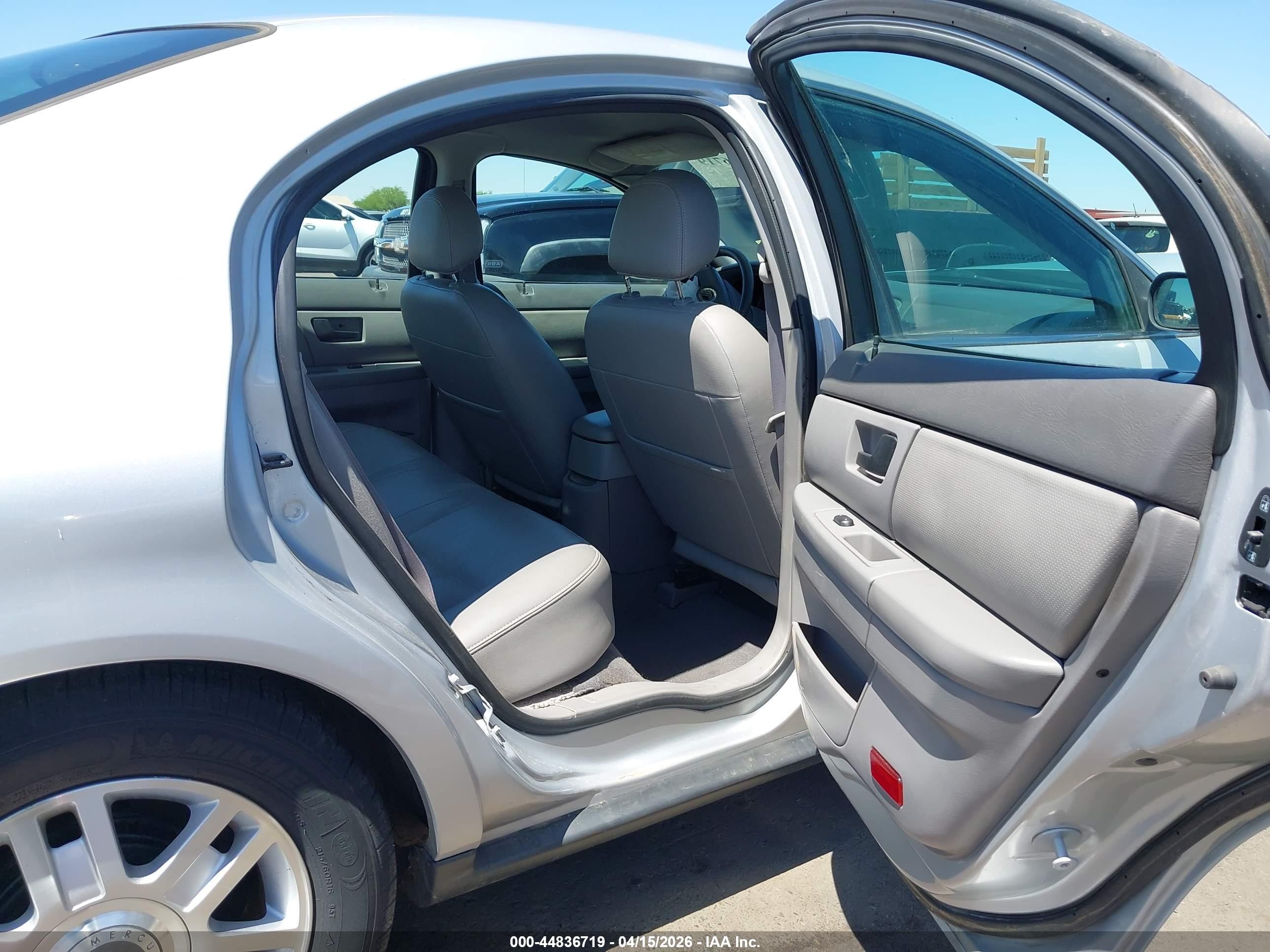 2004 Mercury Sable Ls Premium Silver vin: 1MEFM55S24G611584