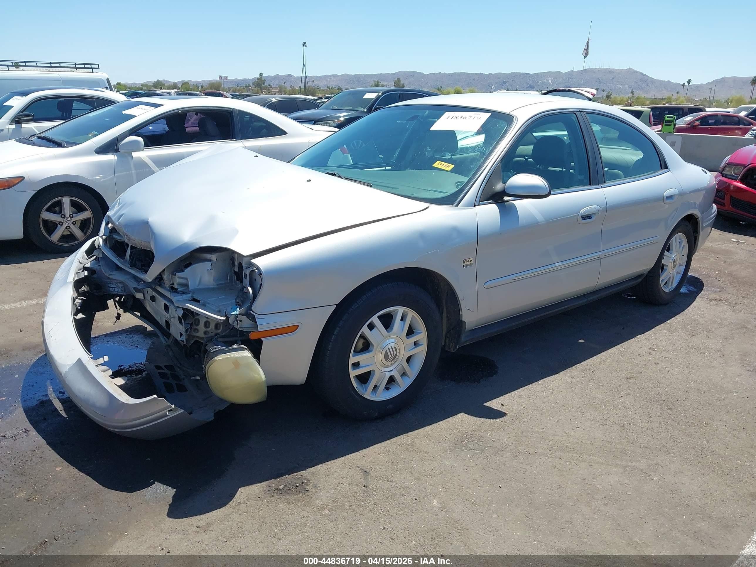 2004 Mercury Sable Ls Premium Silver vin: 1MEFM55S24G611584