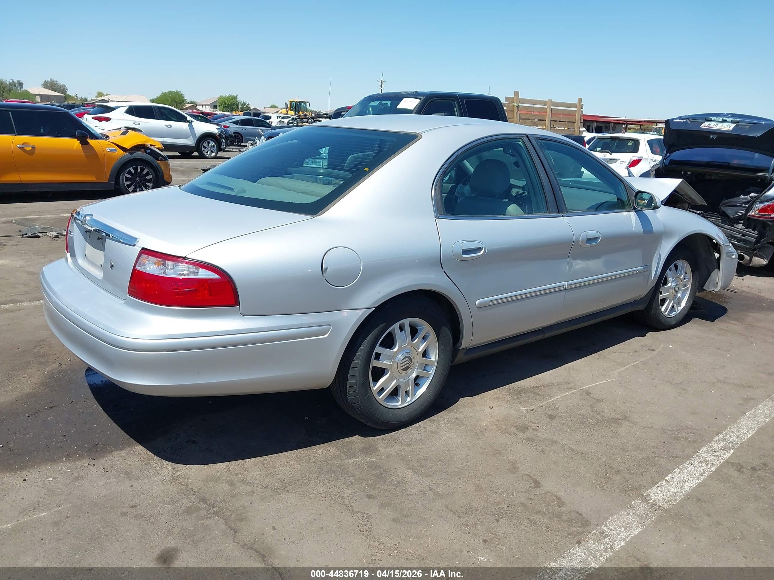 2004 Mercury Sable Ls Premium Silver vin: 1MEFM55S24G611584