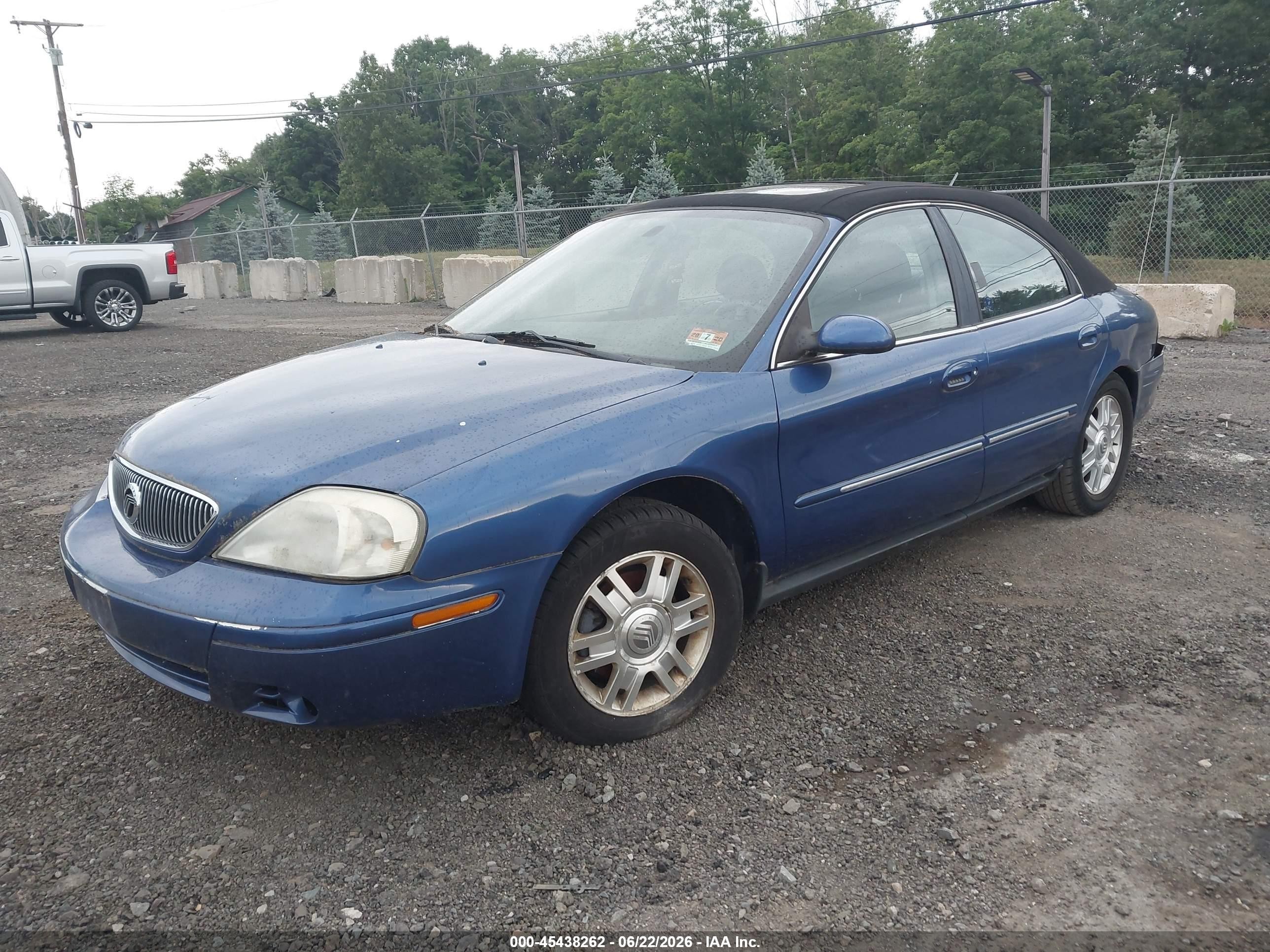 2004 Mercury Sable Ls Premium Blue vin: 1MEFM55S34A610303