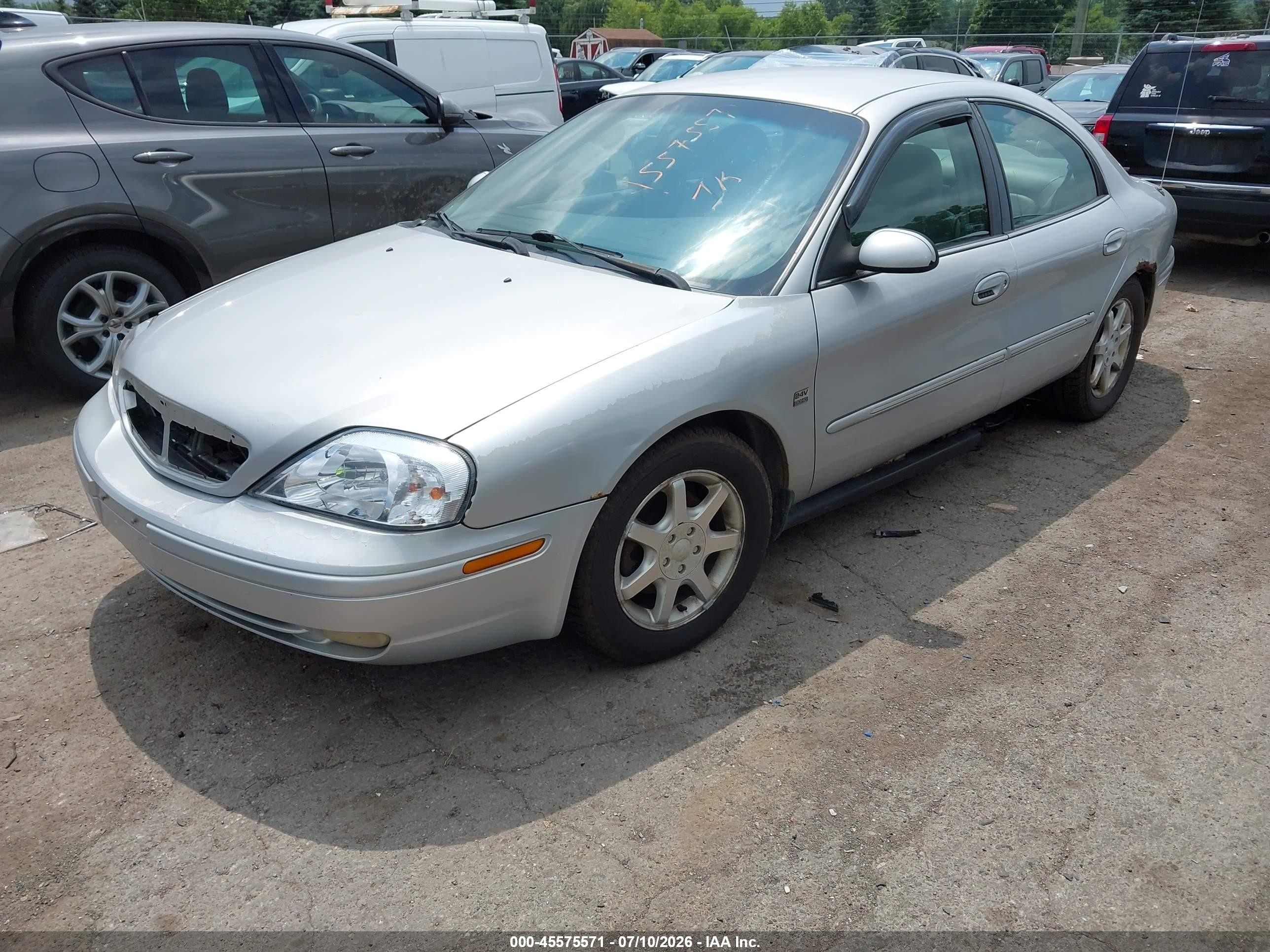 2001 Mercury Sable Ls Premium Серебряный vin: 1MEFM55S41G643464