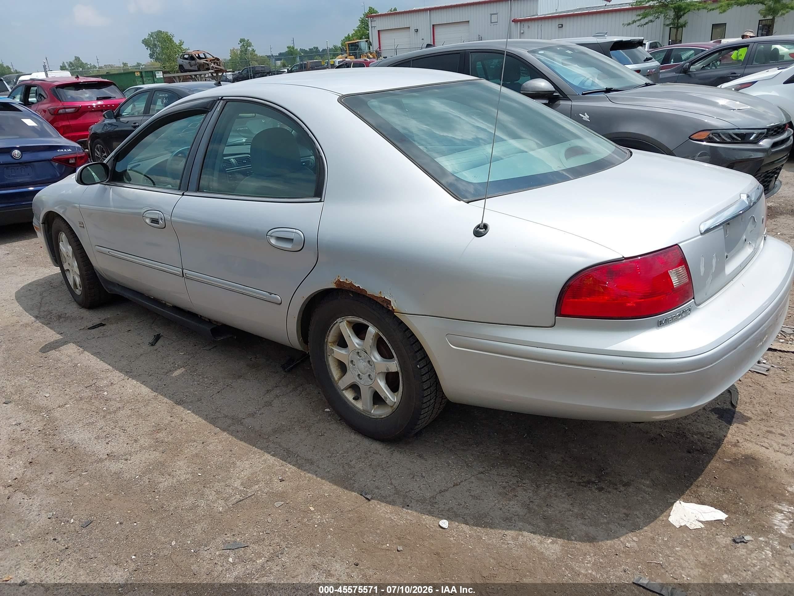 2001 Mercury Sable Ls Premium Серебряный vin: 1MEFM55S41G643464