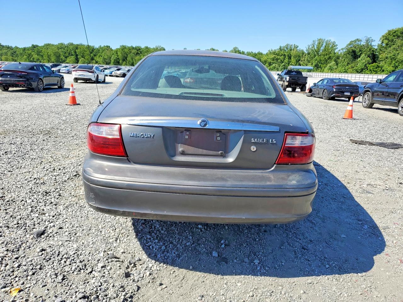 2004 Mercury Sable Ls Premium Черный vin: 1MEFM55S44A604977