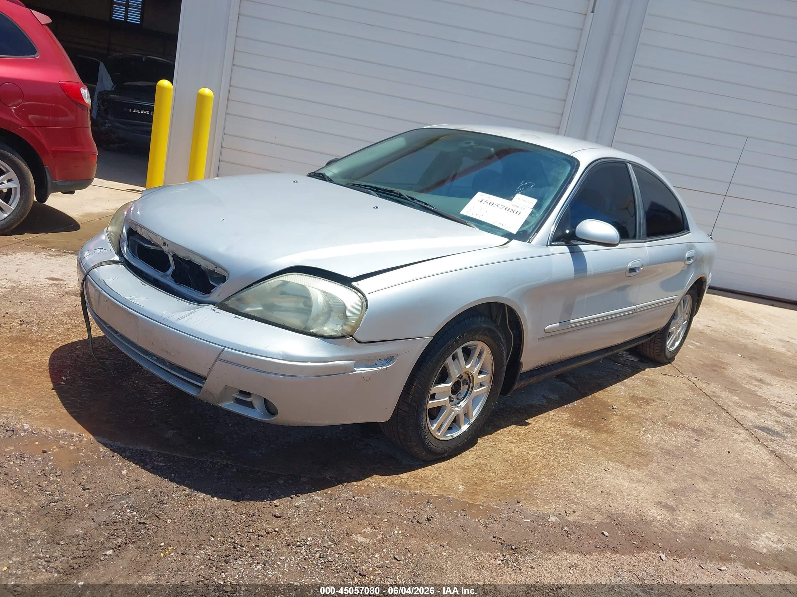 2005 Mercury Sable Ls Silver vin: 1MEFM55S45A620355