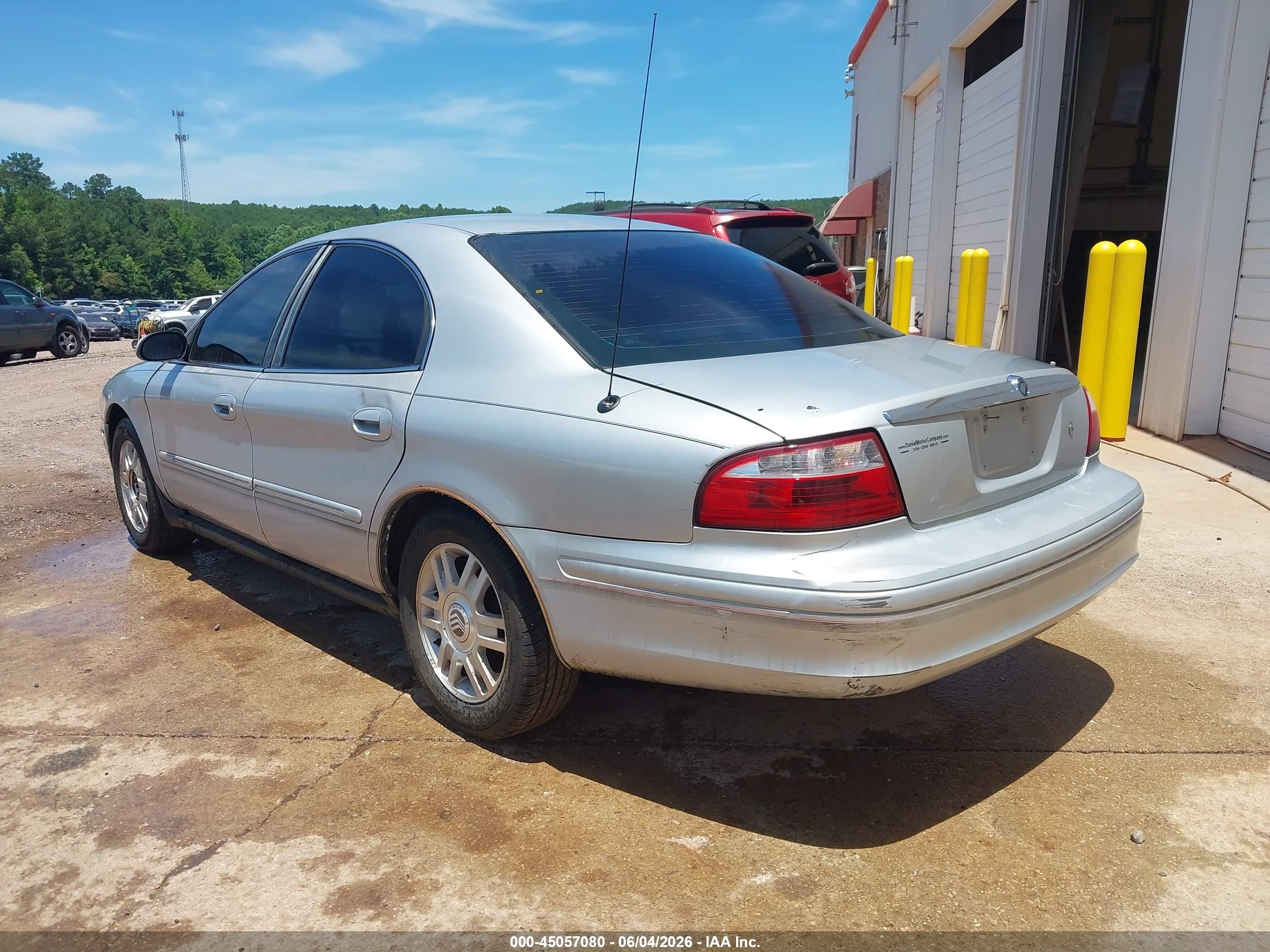 2005 Mercury Sable Ls Silver vin: 1MEFM55S45A620355