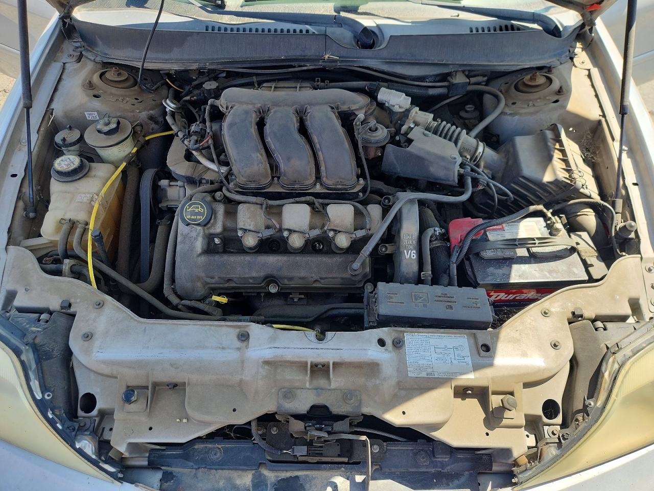 2004 Mercury Sable Ls Premium Silver vin: 1MEFM55S54A616667