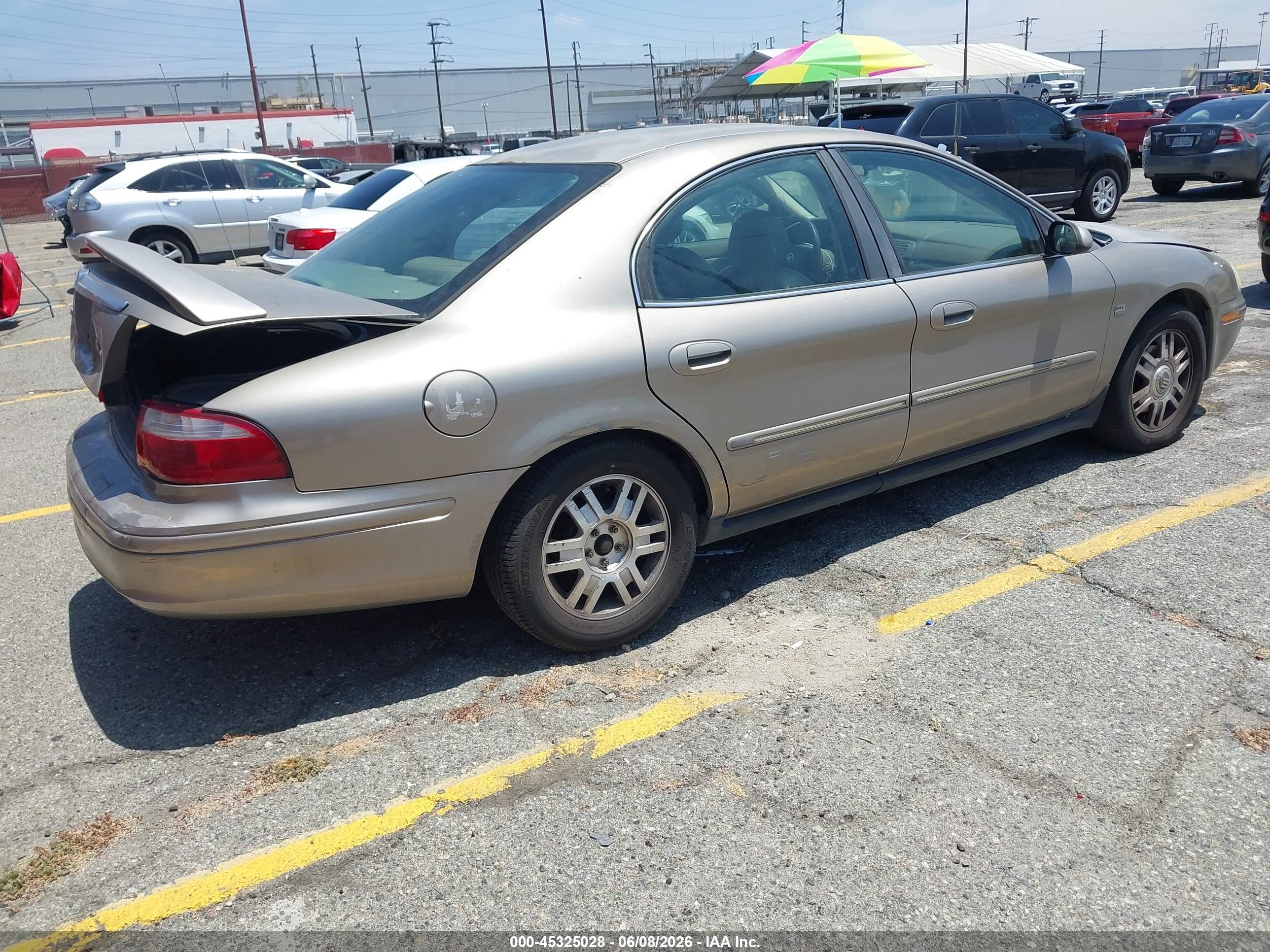 2004 Mercury Sable Ls Premium Коричневый vin: 1MEFM55S54A622968