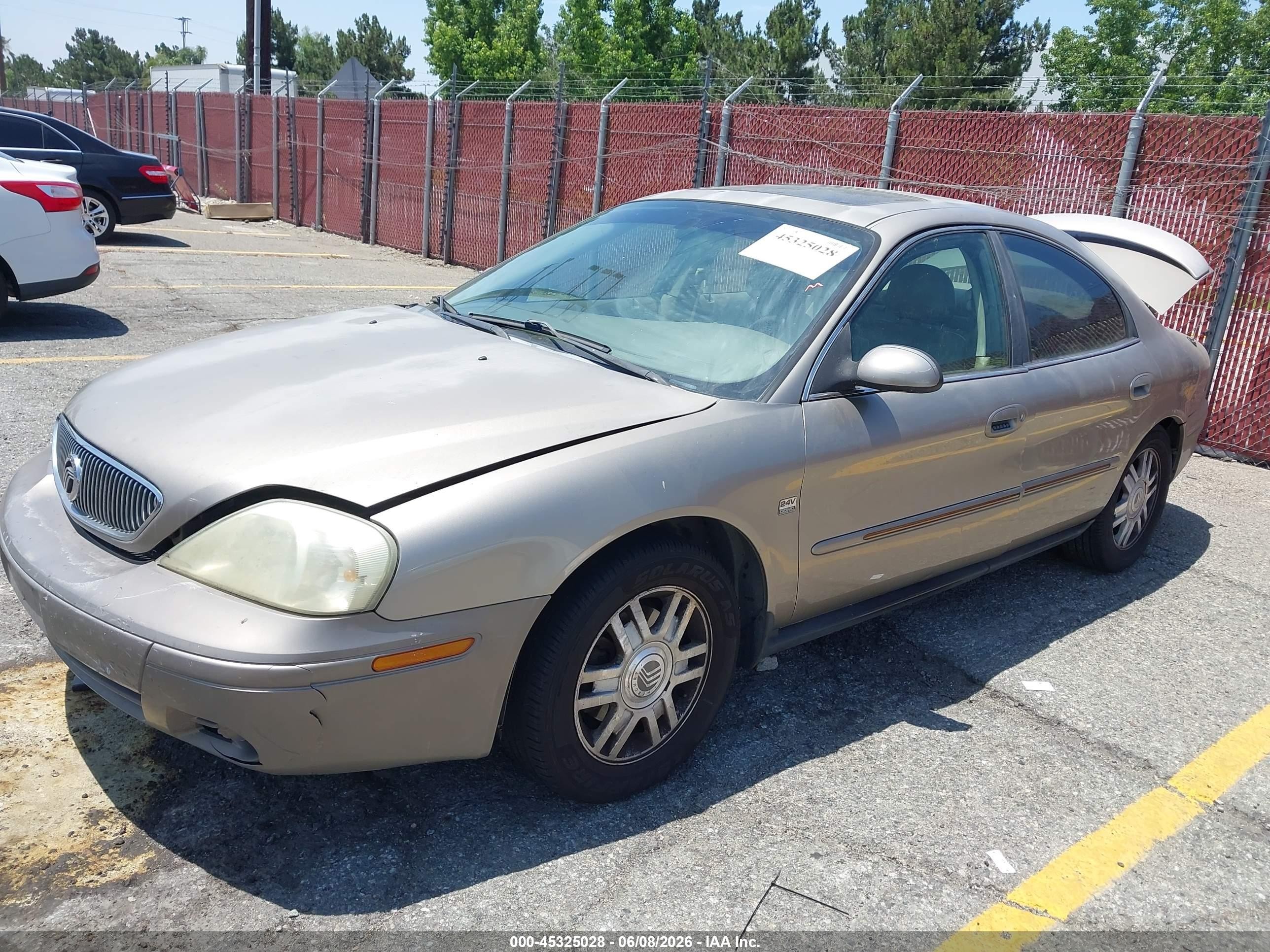 2004 Mercury Sable Ls Premium Коричневый vin: 1MEFM55S54A622968