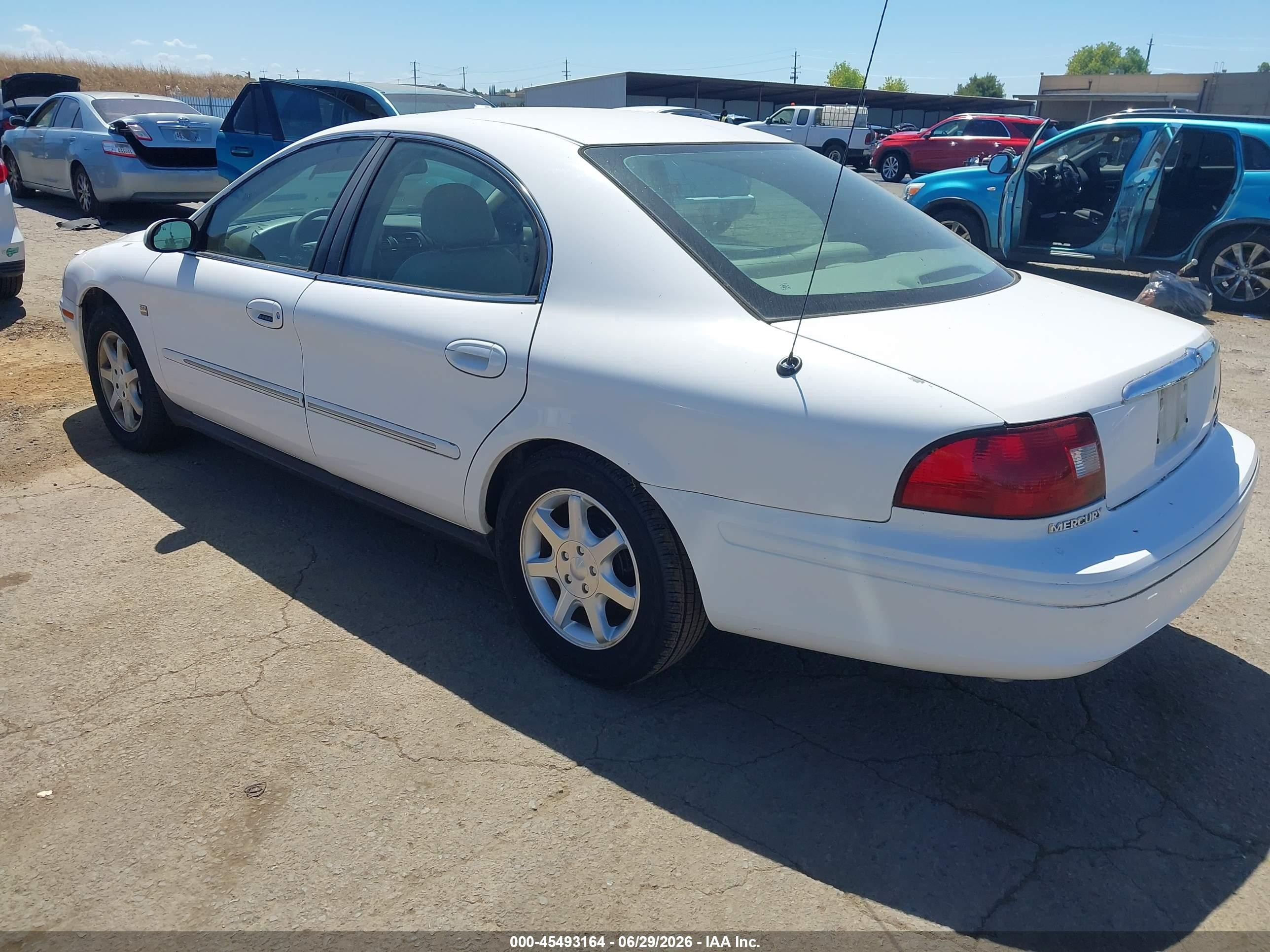 2002 Mercury Sable Ls Premium White vin: 1MEFM55S62A618277