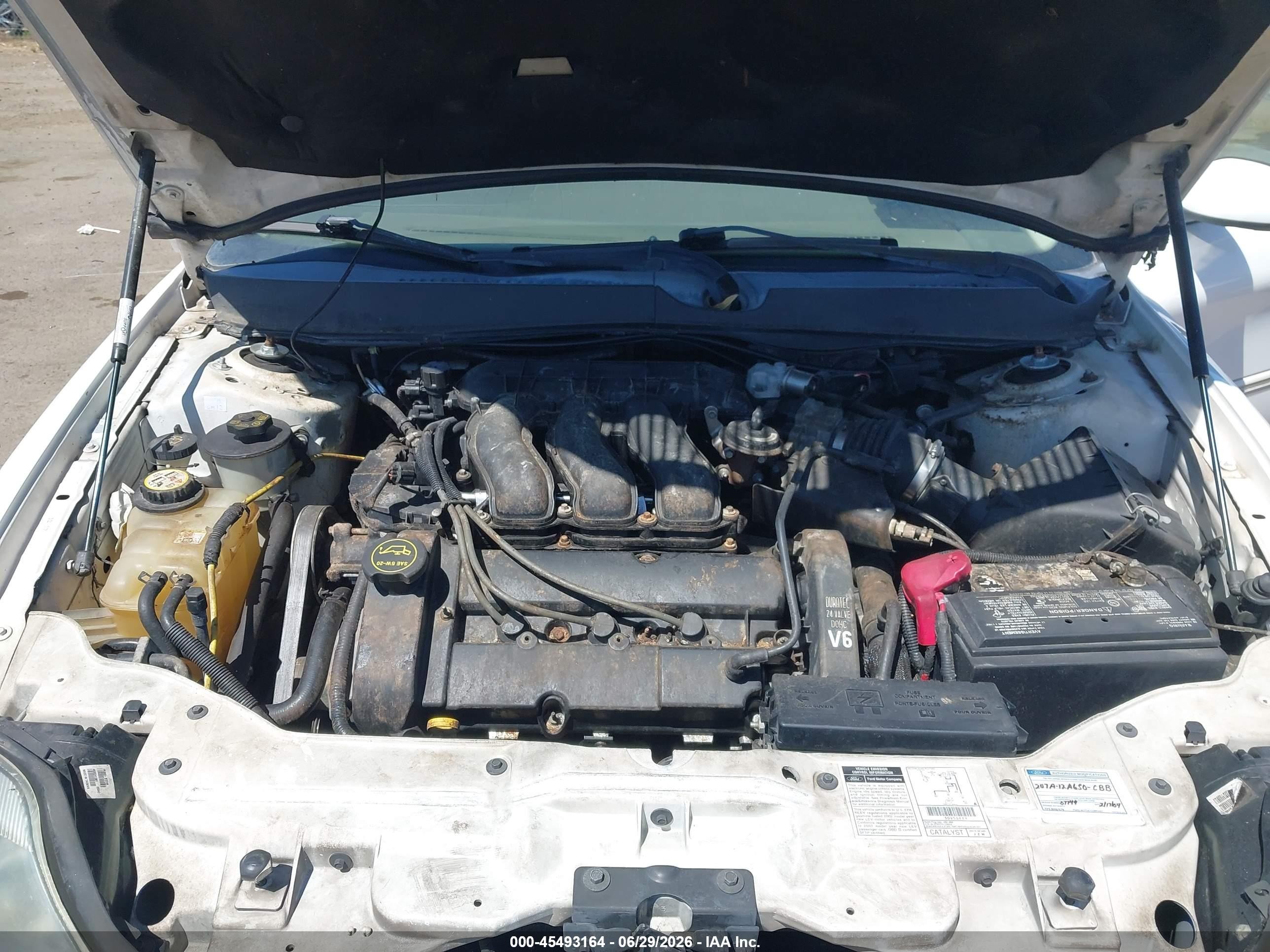 2002 Mercury Sable Ls Premium White vin: 1MEFM55S62A618277