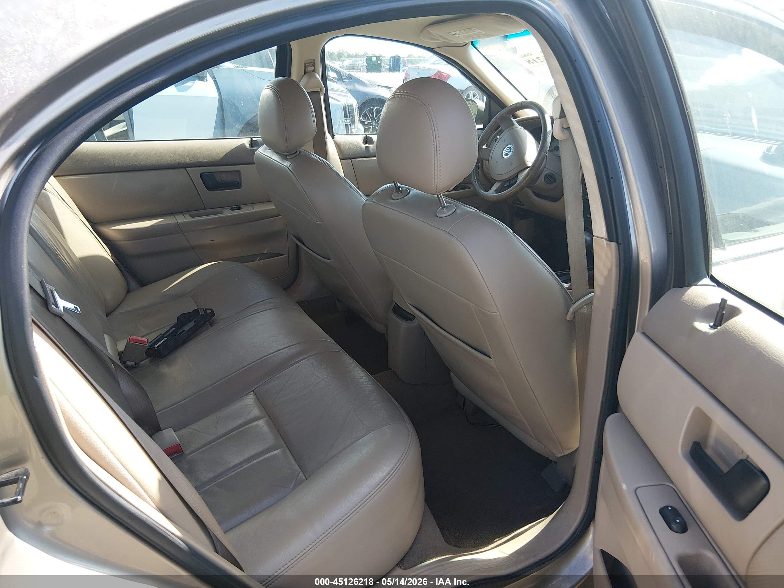 2004 Mercury Sable Ls Premium Beige vin: 1MEFM55S64G607683