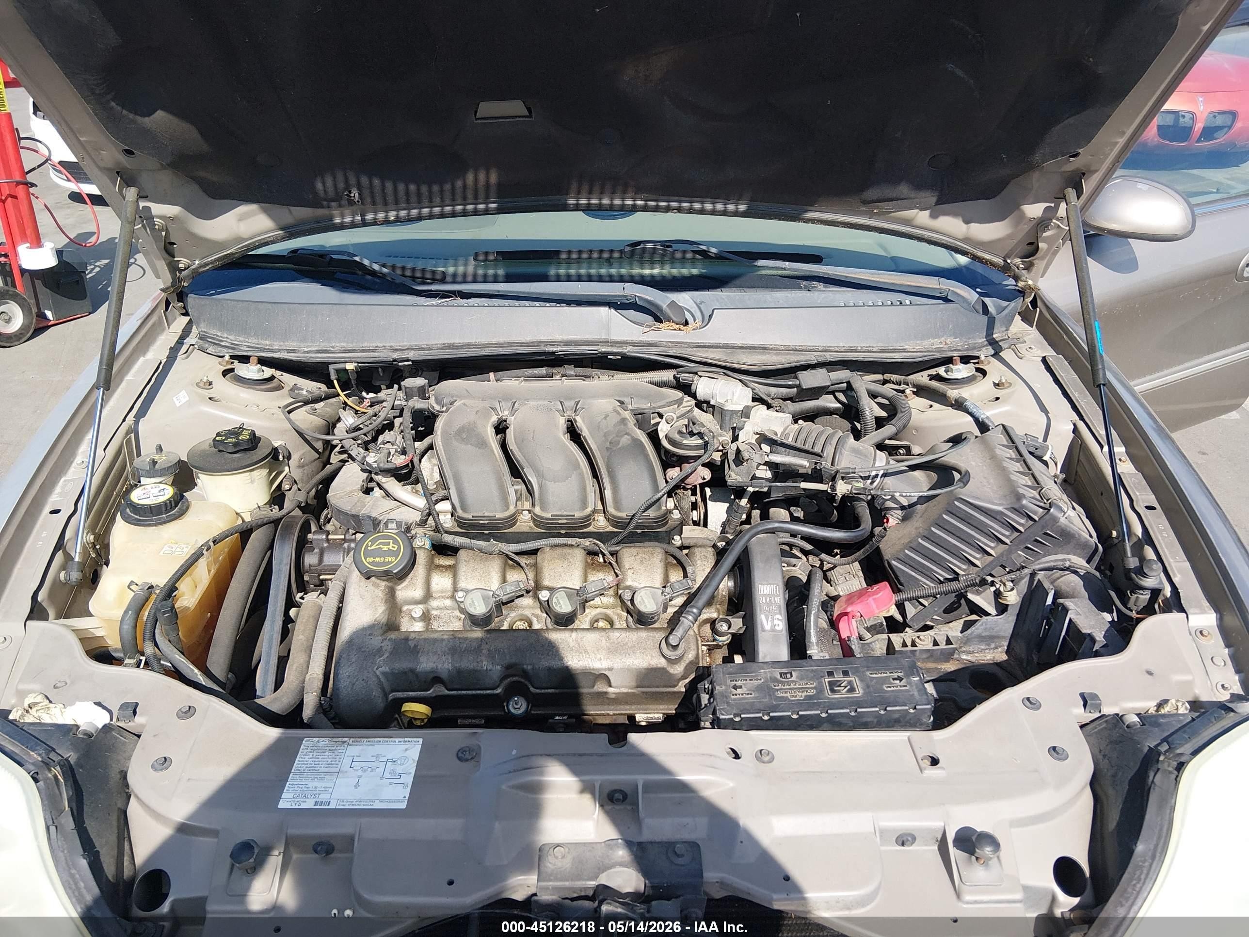 2004 Mercury Sable Ls Premium Beige vin: 1MEFM55S64G607683
