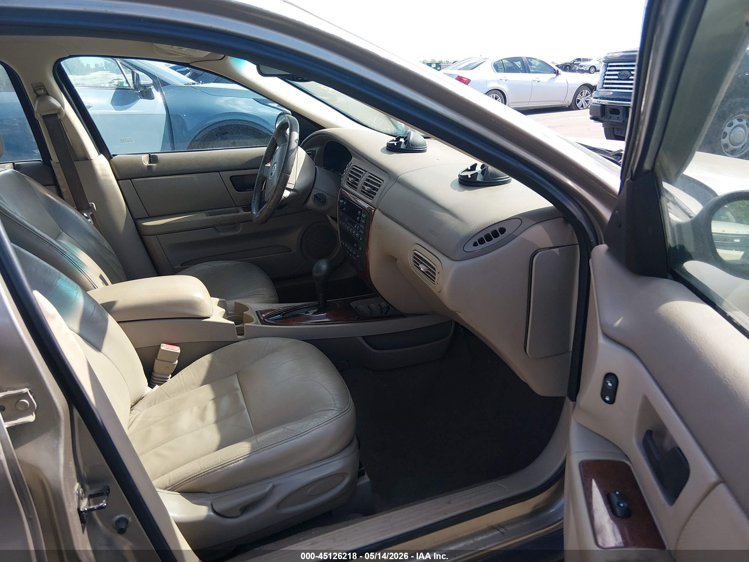 2004 Mercury Sable Ls Premium Beige vin: 1MEFM55S64G607683