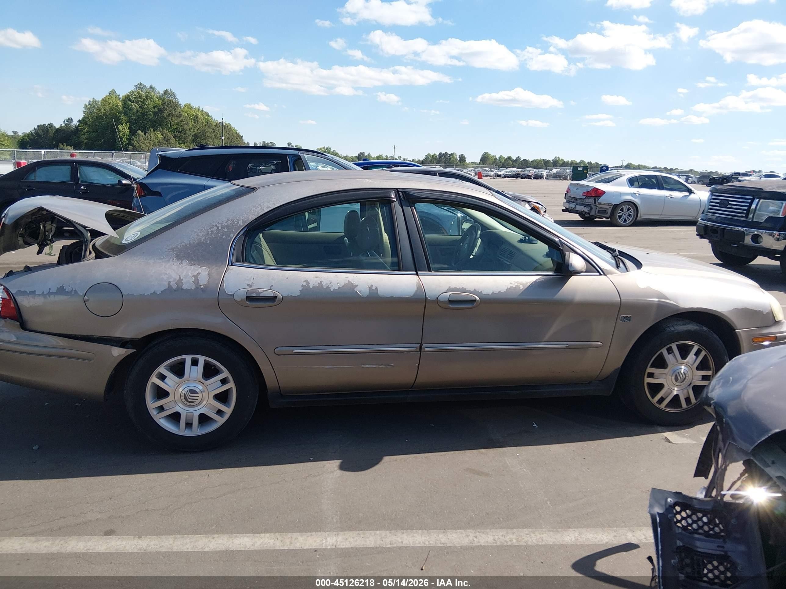 2004 Mercury Sable Ls Premium Beige vin: 1MEFM55S64G607683