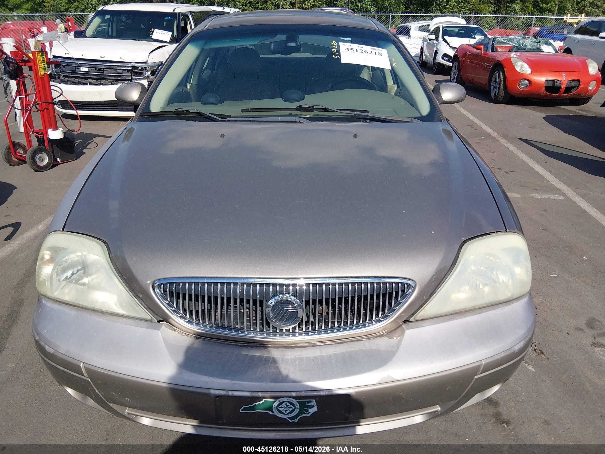 2004 Mercury Sable Ls Premium Beige vin: 1MEFM55S64G607683