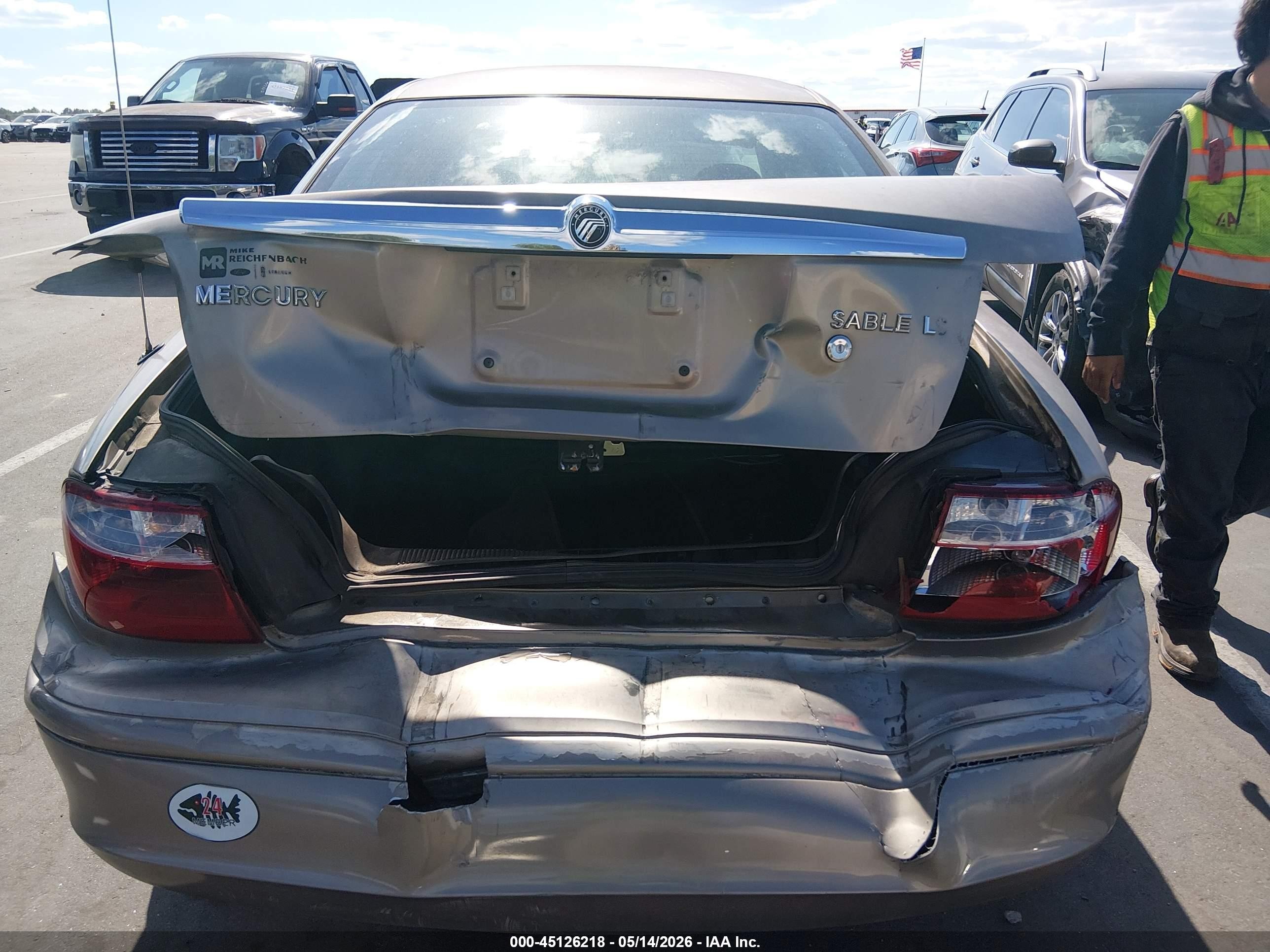 2004 Mercury Sable Ls Premium Beige vin: 1MEFM55S64G607683