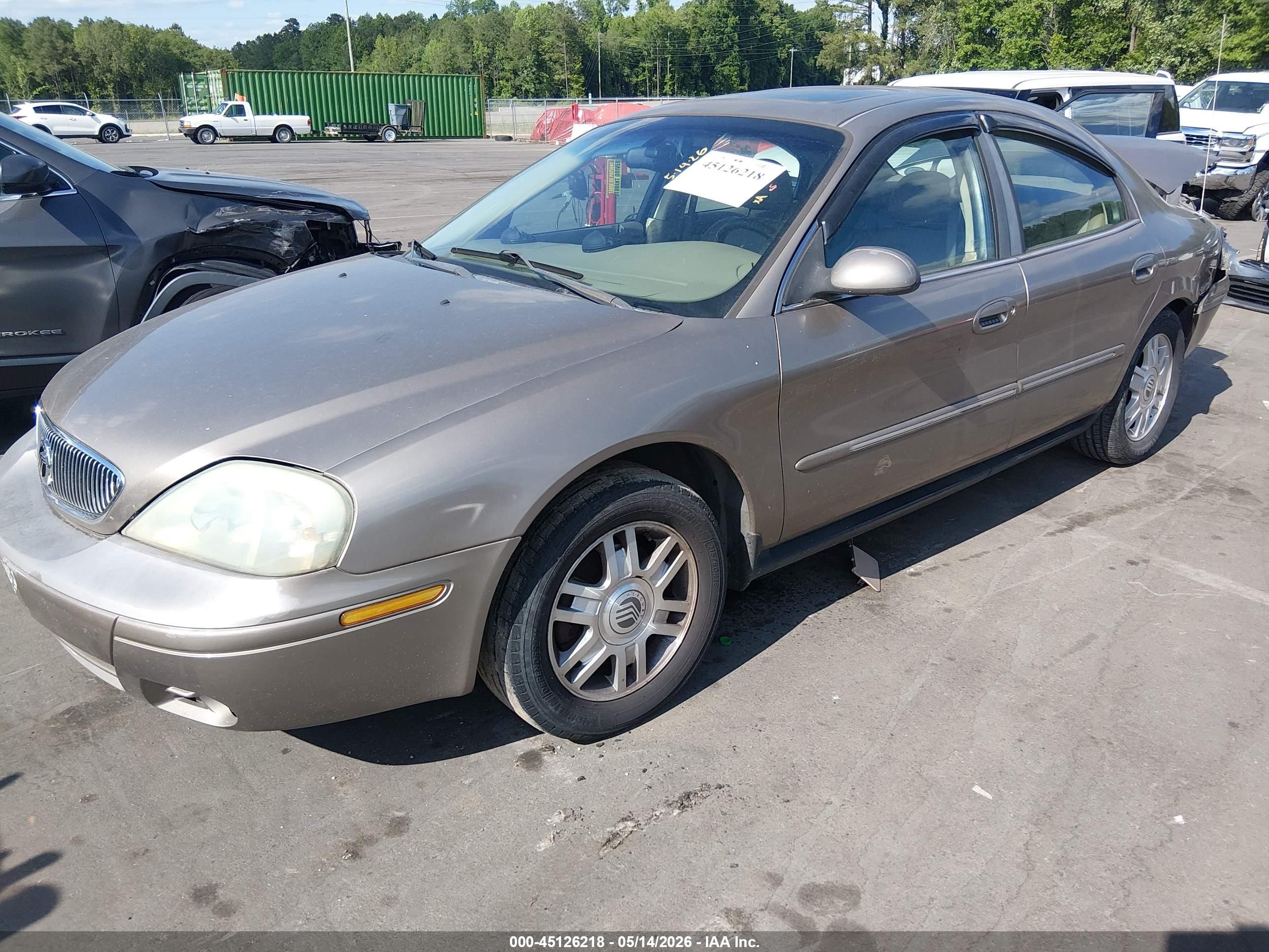 2004 Mercury Sable Ls Premium Beige vin: 1MEFM55S64G607683