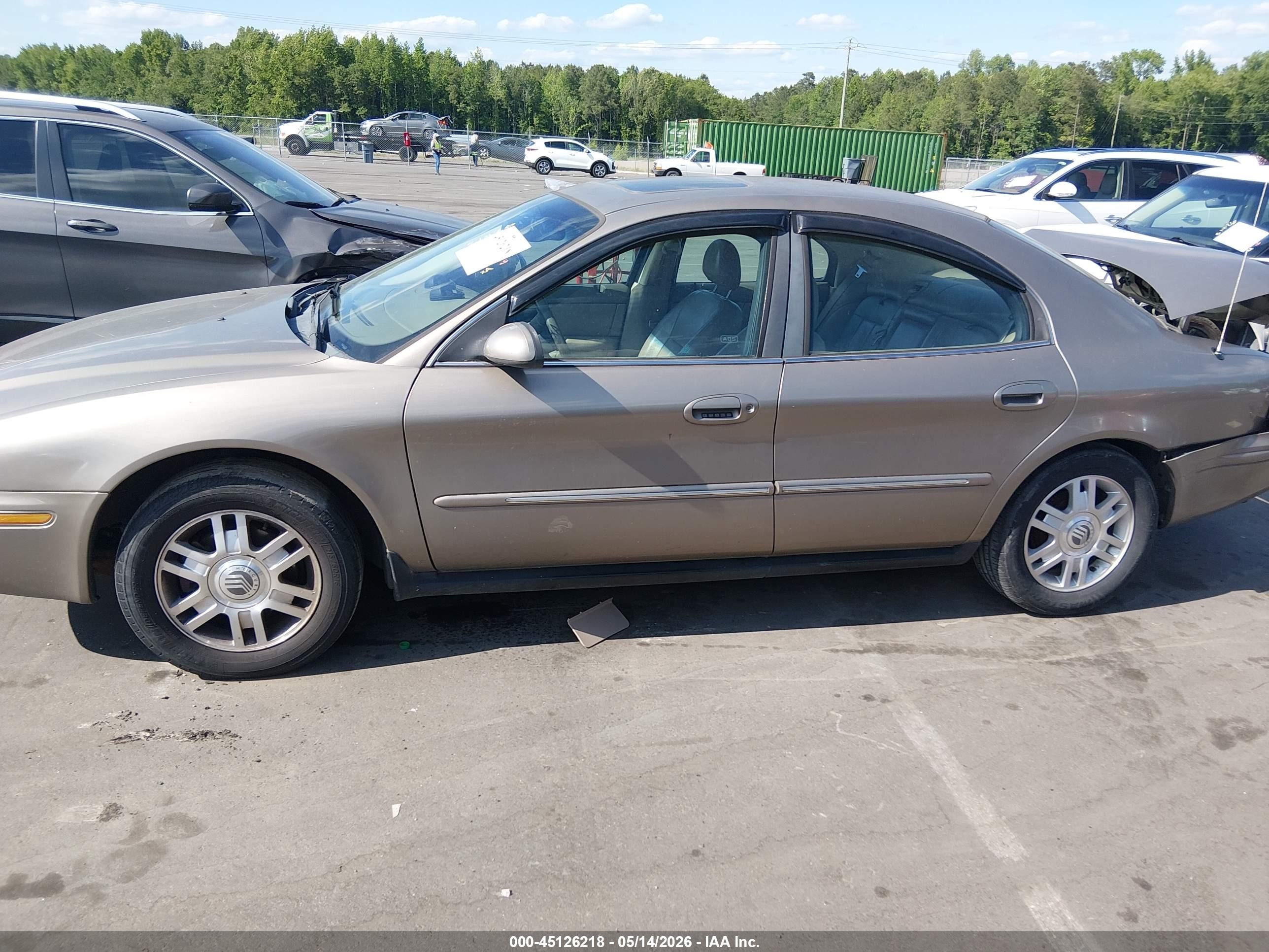 2004 Mercury Sable Ls Premium Beige vin: 1MEFM55S64G607683